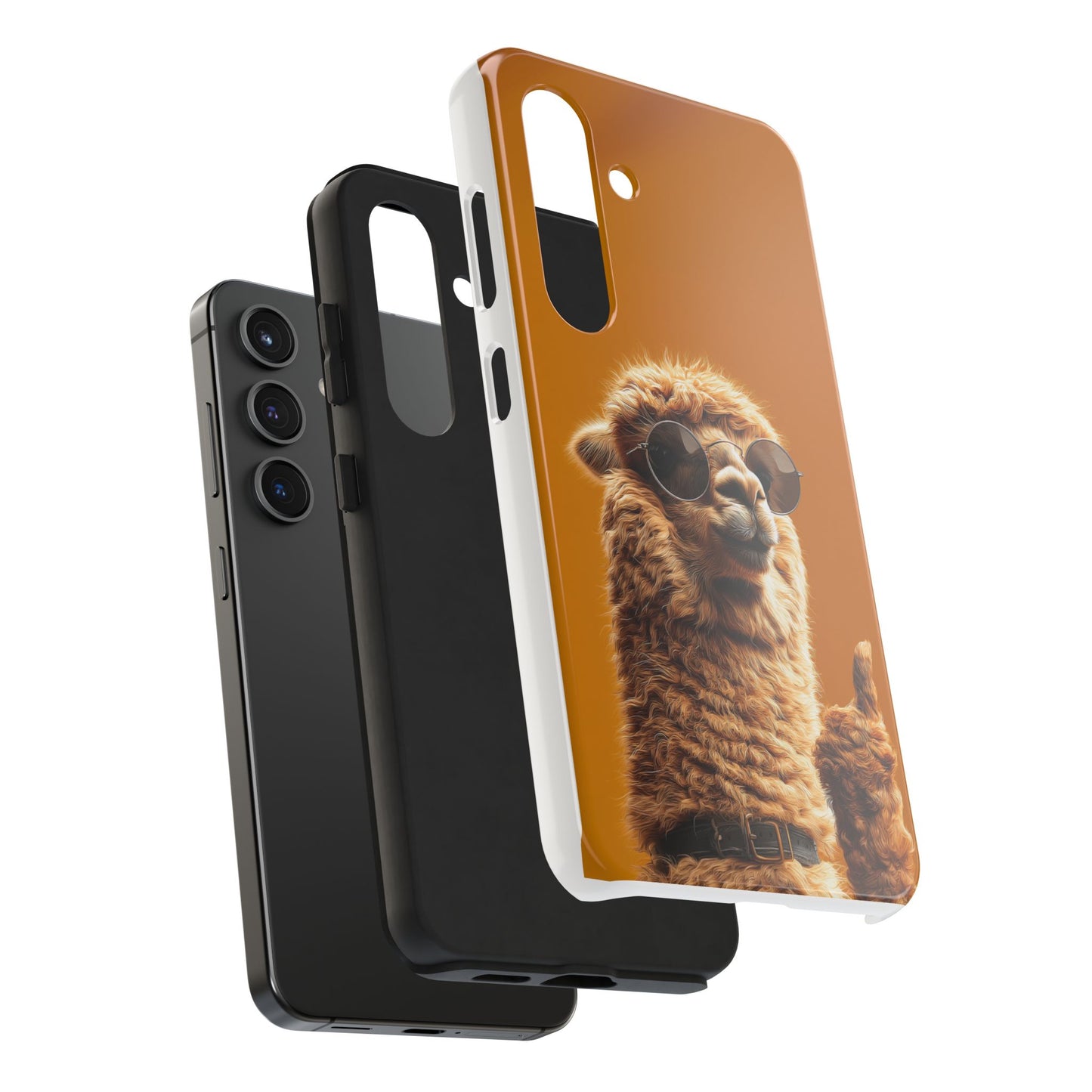 Funny Llama Tough Phone Case - Durable Protection with Cool Vibe