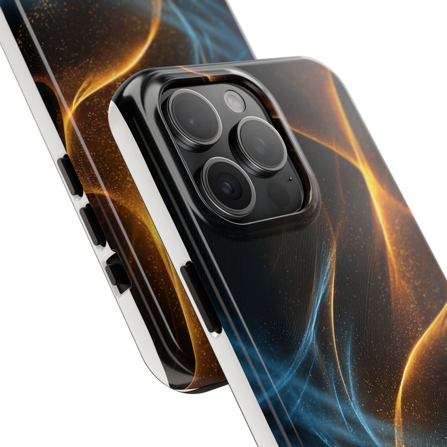 Dynamic Wave Tough Phone Case - Durable and Stylish