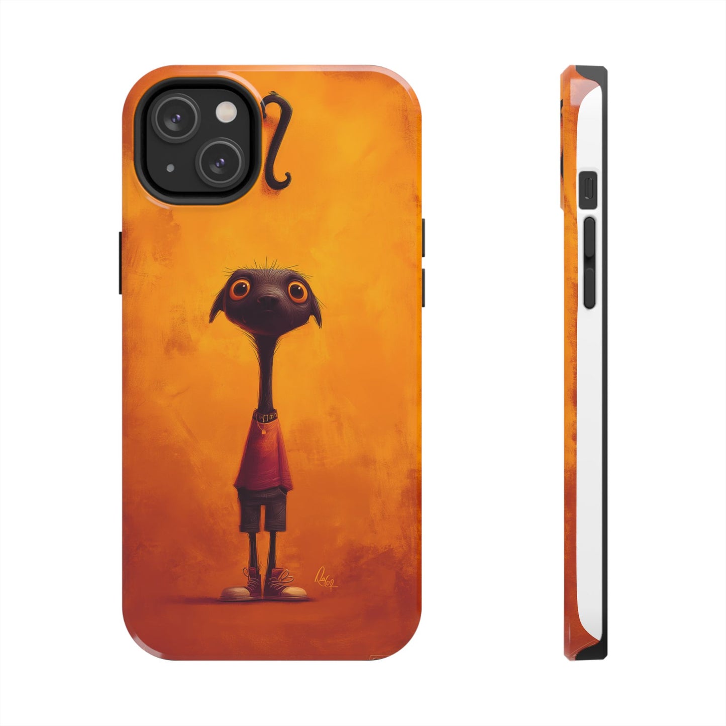 Whimsical Tough Phone Cases - Unique, Durable Design for Creative Minds