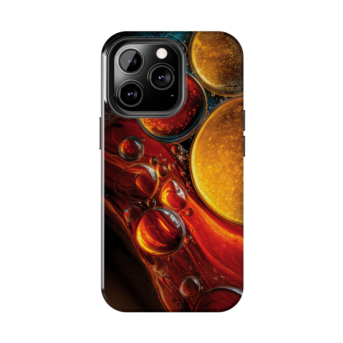 Vibrant Abstract Tough Phone Case - Protective Cover with Colorful Design