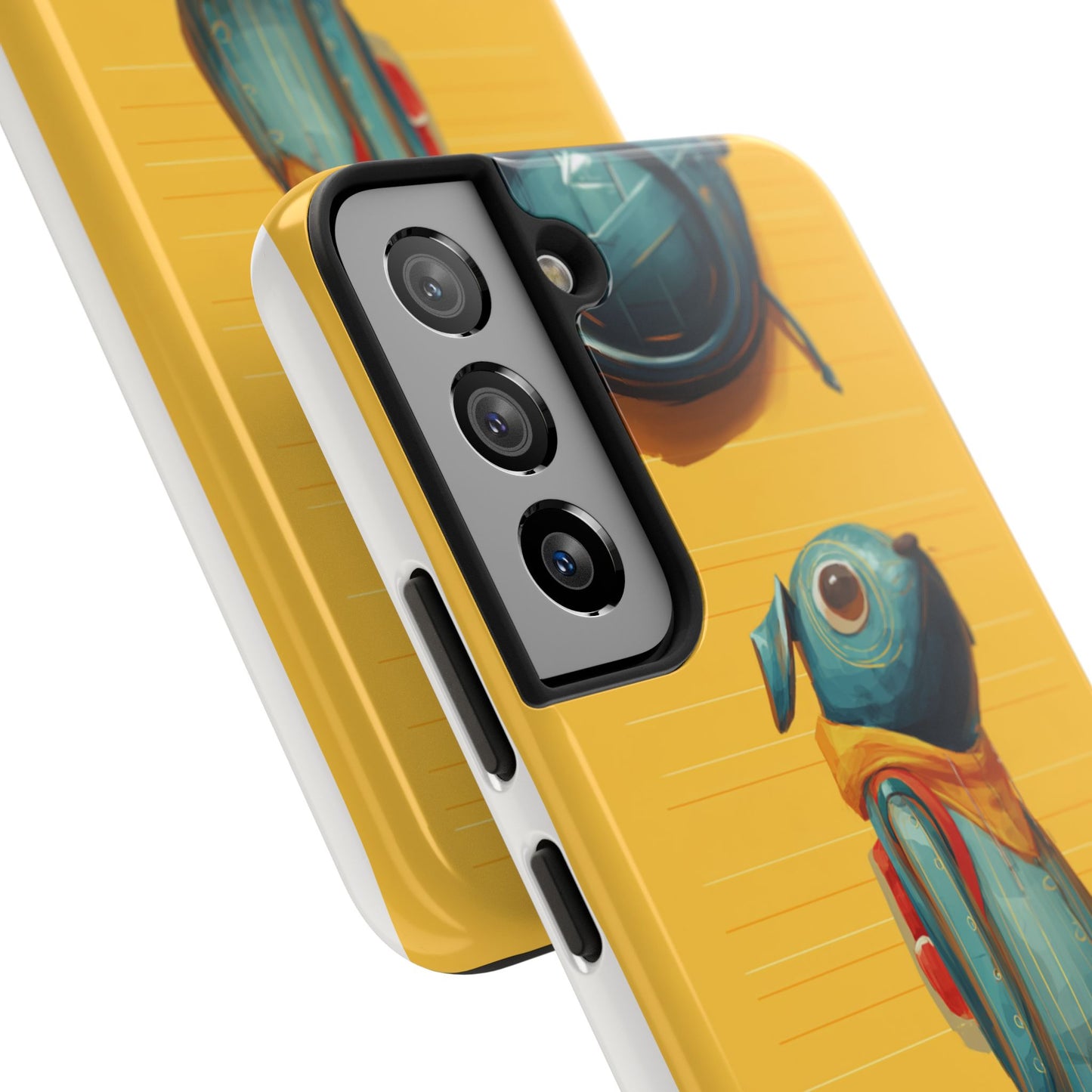 Colorful Animal Art Tough Phone Case - Perfect for Pet Lovers & Kids