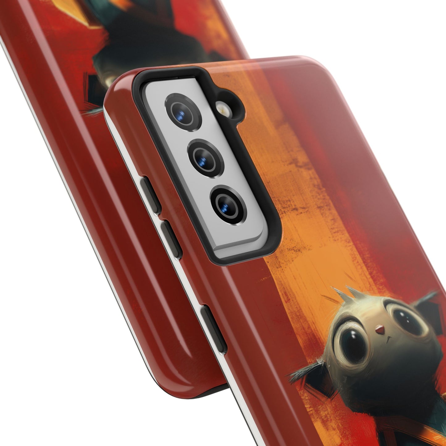 Adventurous Character Tough Phone Case - Durable Protection for Creative Souls