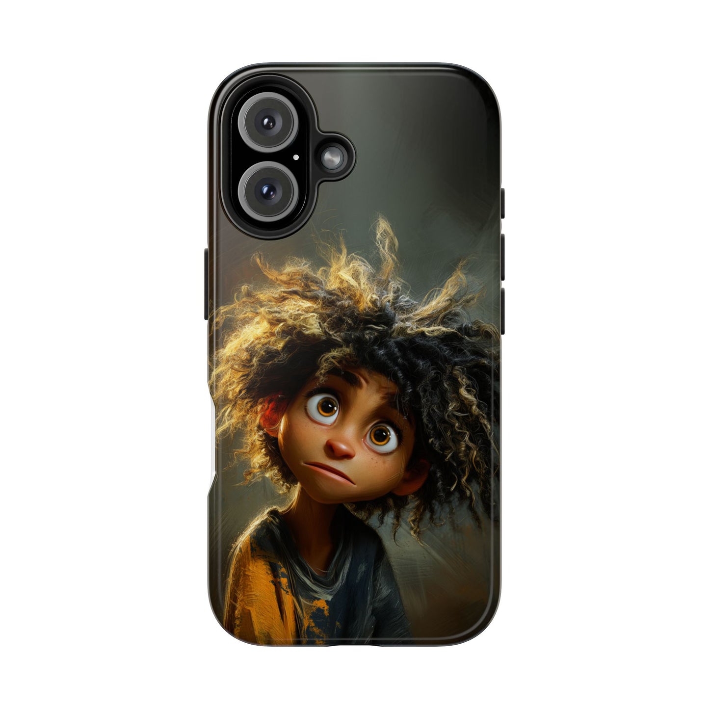 Whimsical Character Tough Phone Case for Kids