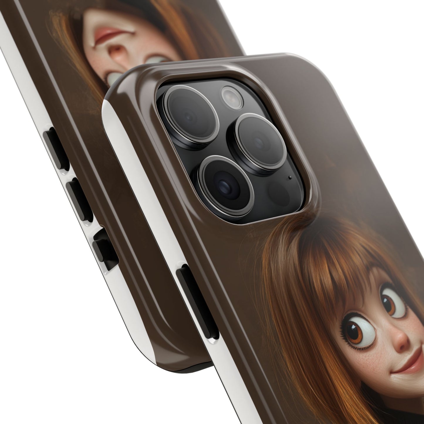 Cute Cartoon Character Tough Phone Case - Durable & Stylish Protection