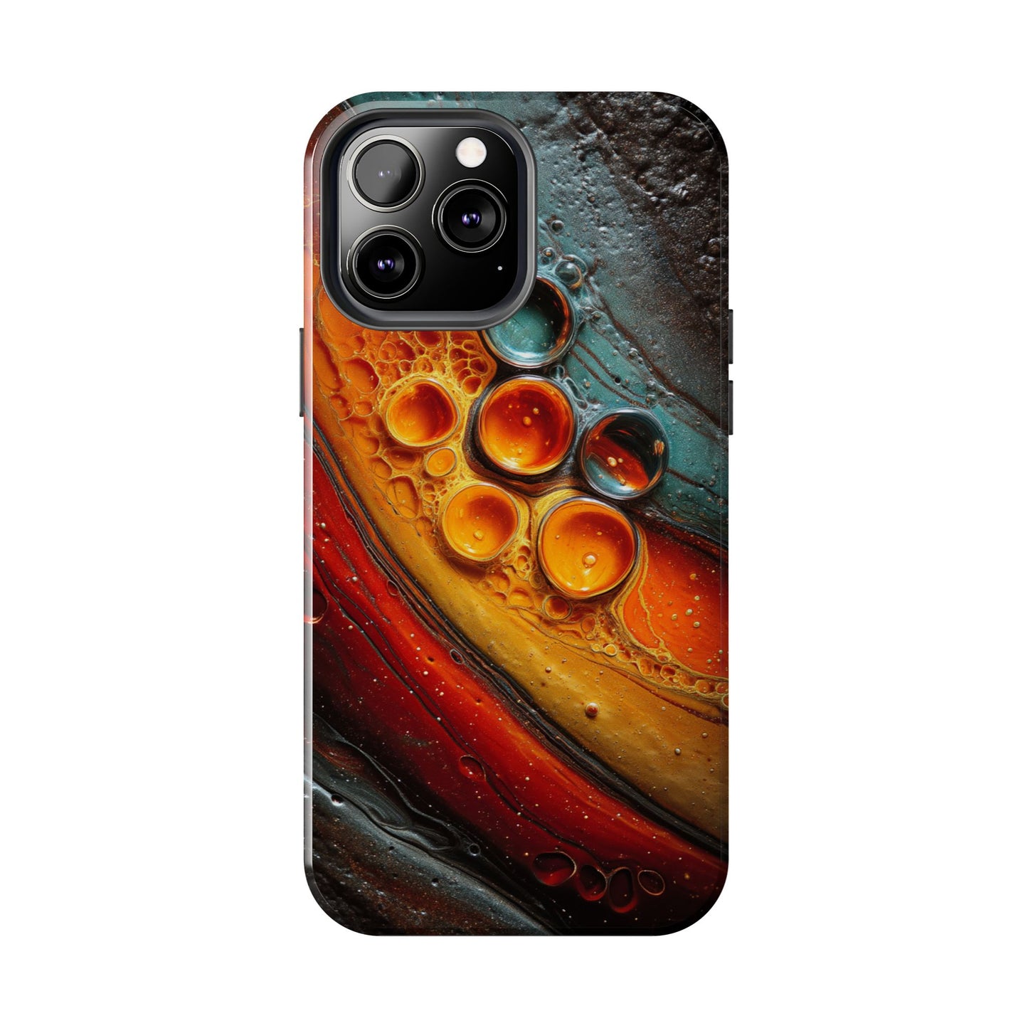 Artistic Tough Phone Case - Unique Abstract Design for Durable Protection