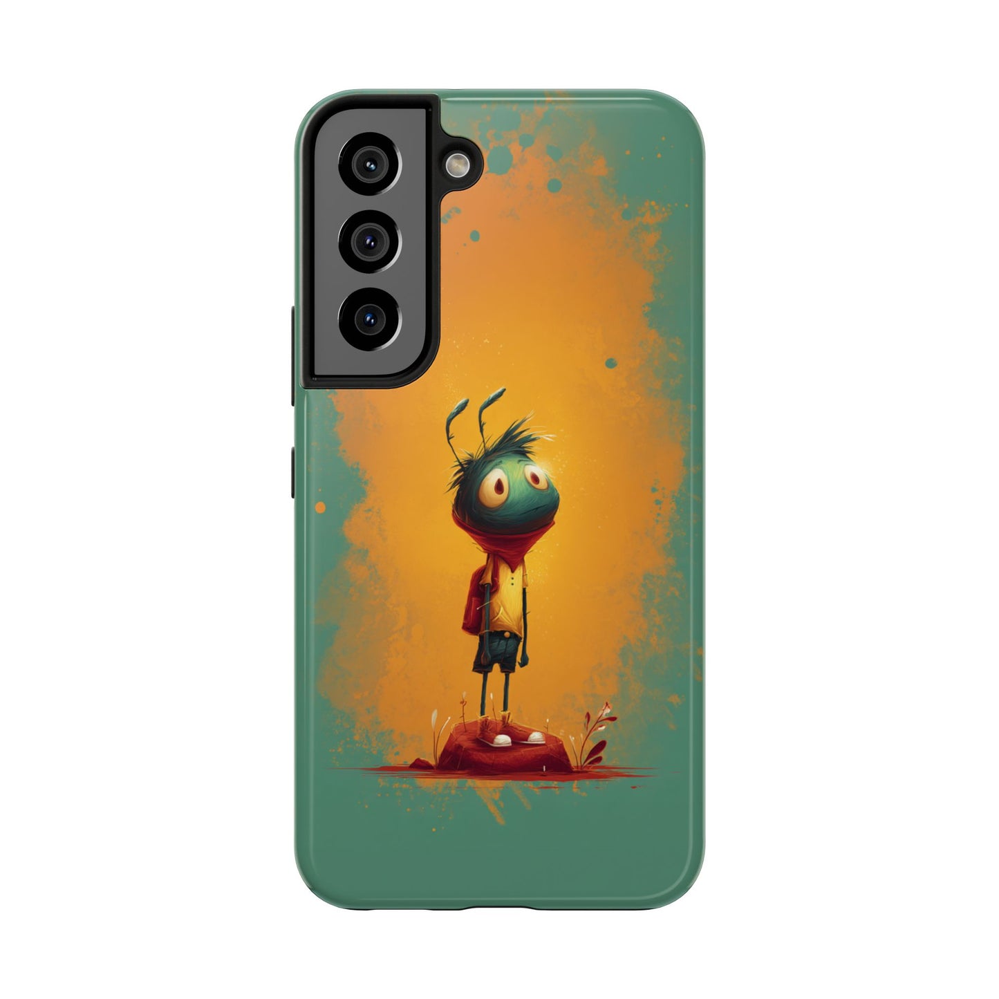 Whimsical Tough Phone Cases for Kids – Vibrant Character Design