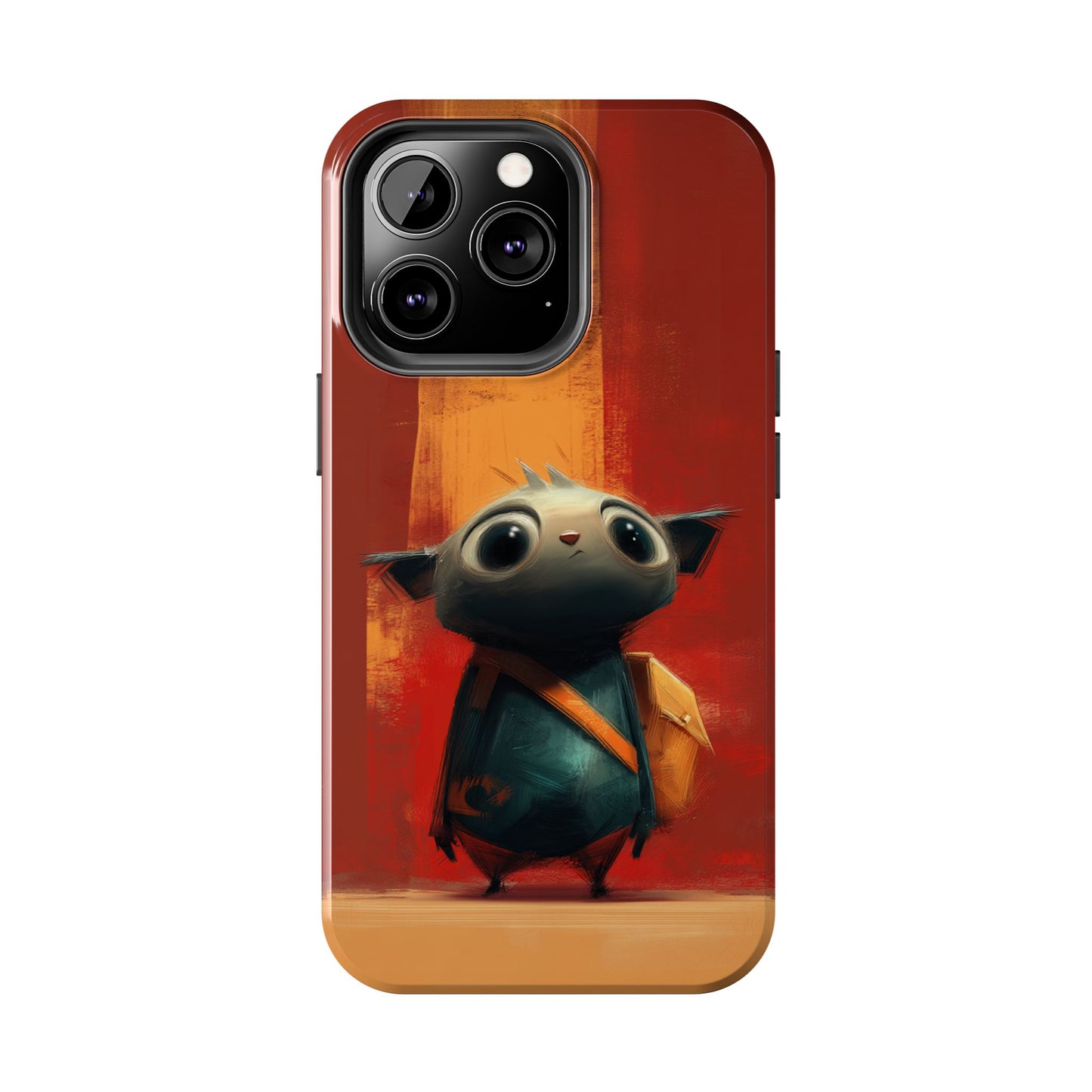 Adventurous Character Tough Phone Case - Durable Protection for Creative Souls