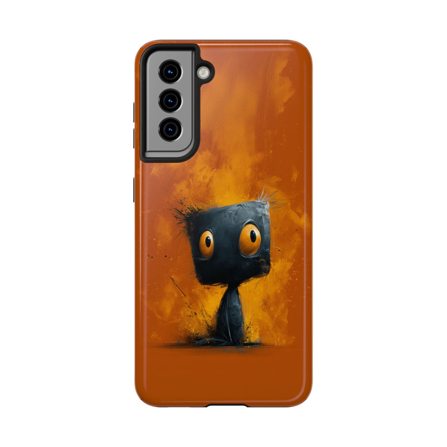 Cute Monster Tough Phone Case - Durable Protector for Kids & Adults