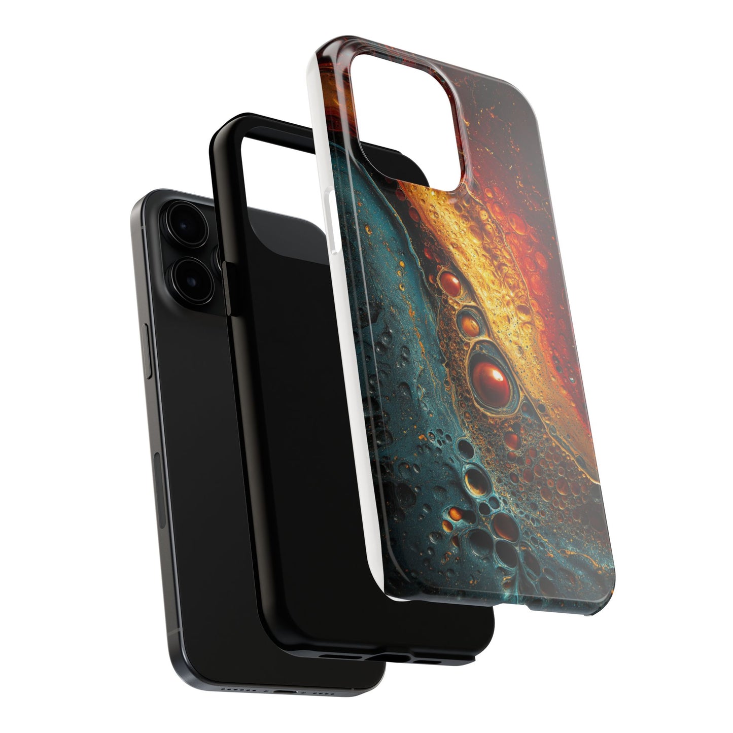 Abstract Colorful Tough Phone Case - Protective Cover with Unique Design