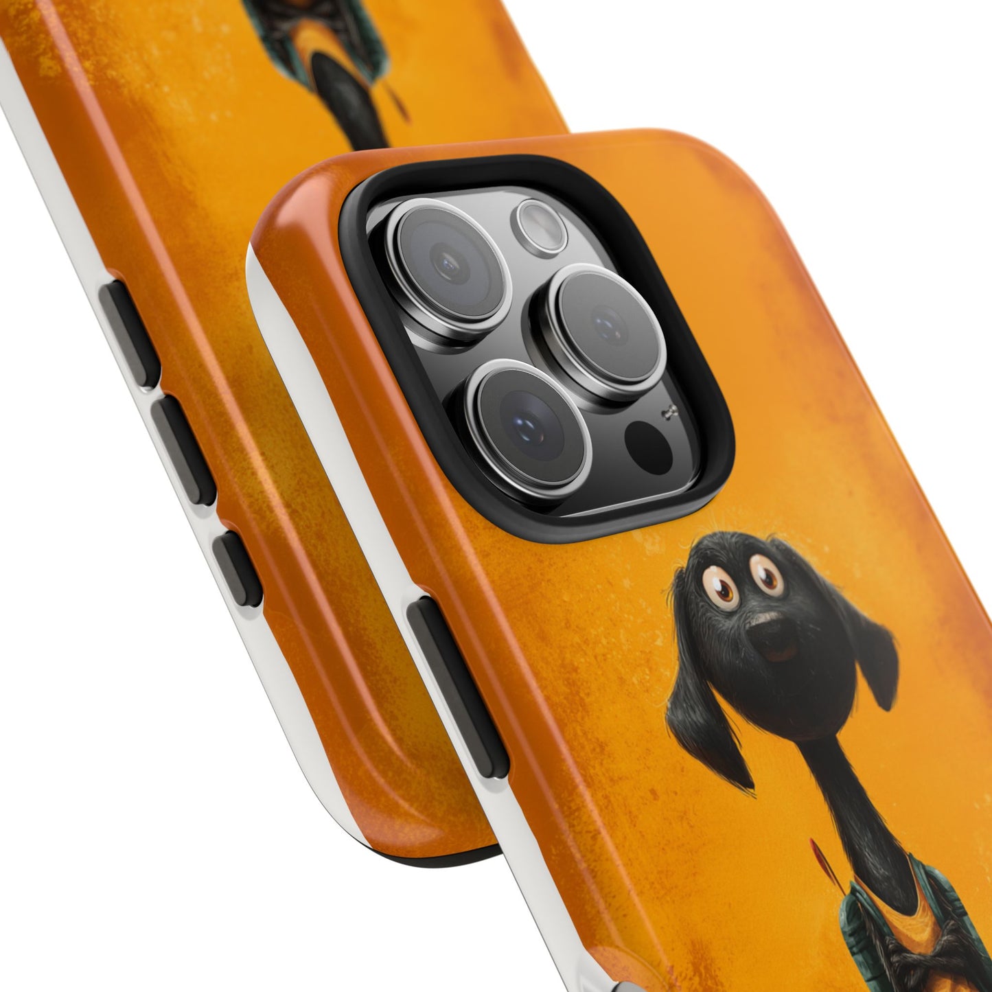 Cute Dog Art Tough Phone Case for Animal Lovers