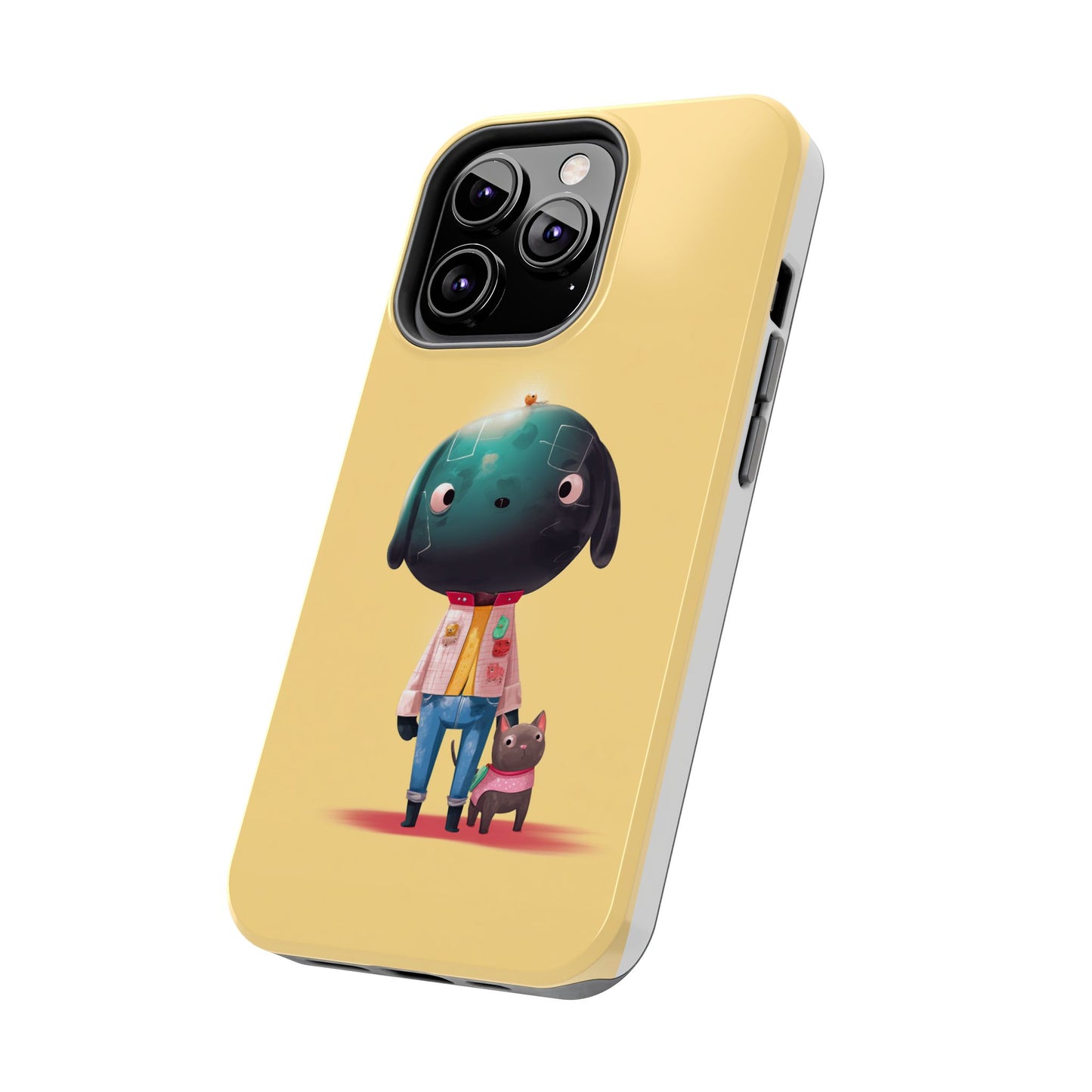 Cute Dog-Themed Tough Phone Cases for Pet Lovers - Durable Protection & Whimsical Design