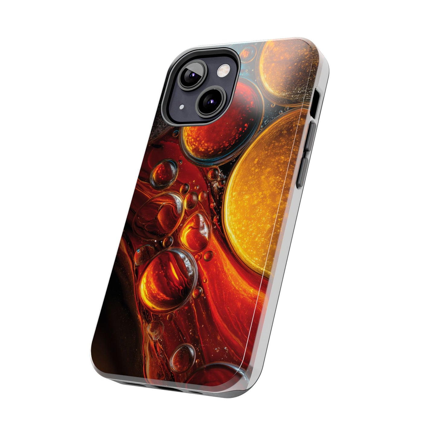 Vibrant Abstract Tough Phone Case - Protective Cover with Colorful Design