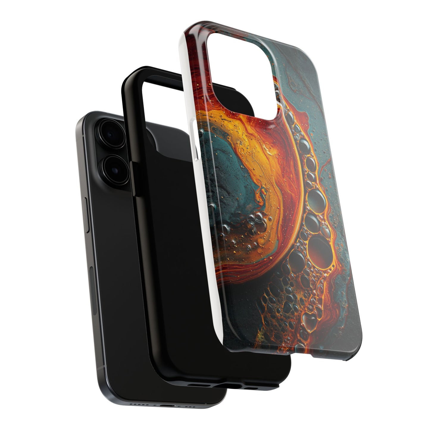 Vibrant Abstract Tough Phone Cases - Stylish Protection