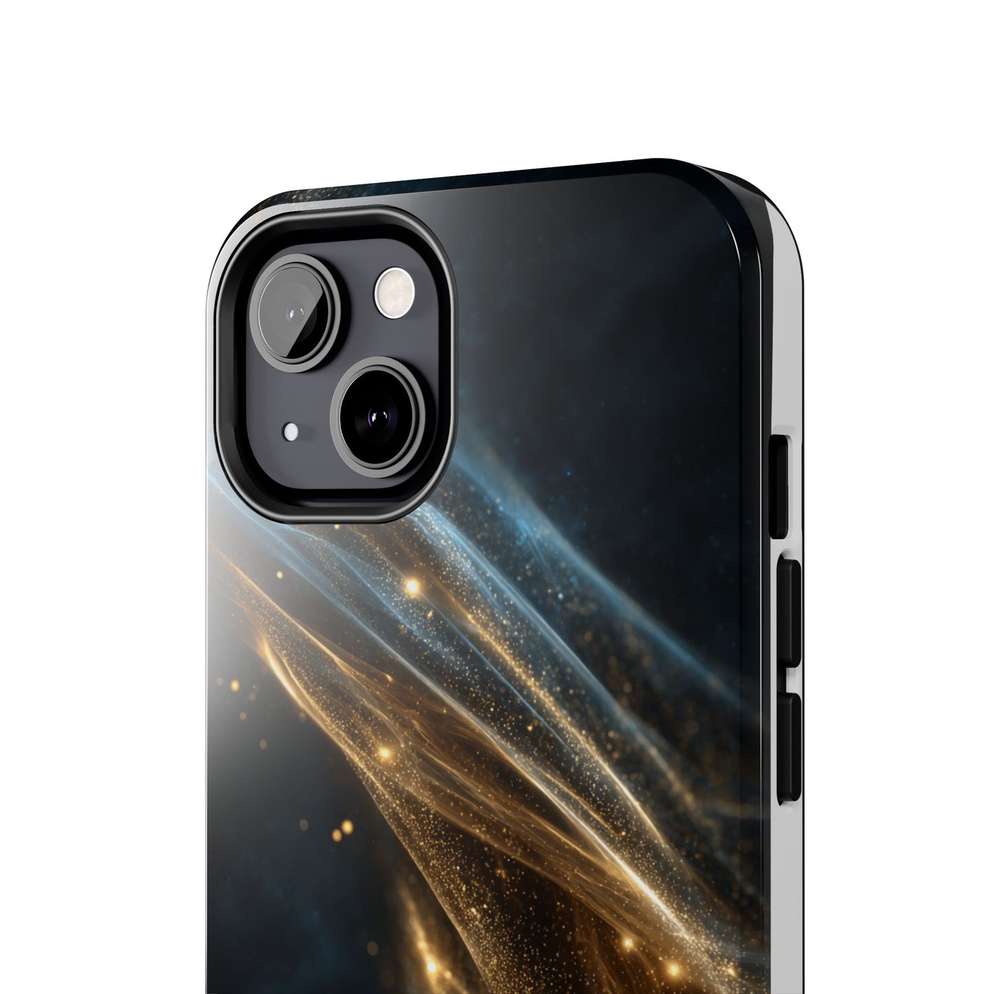Stunning Gold Swirl Tough Phone Case - Stylish Protection with Elegance