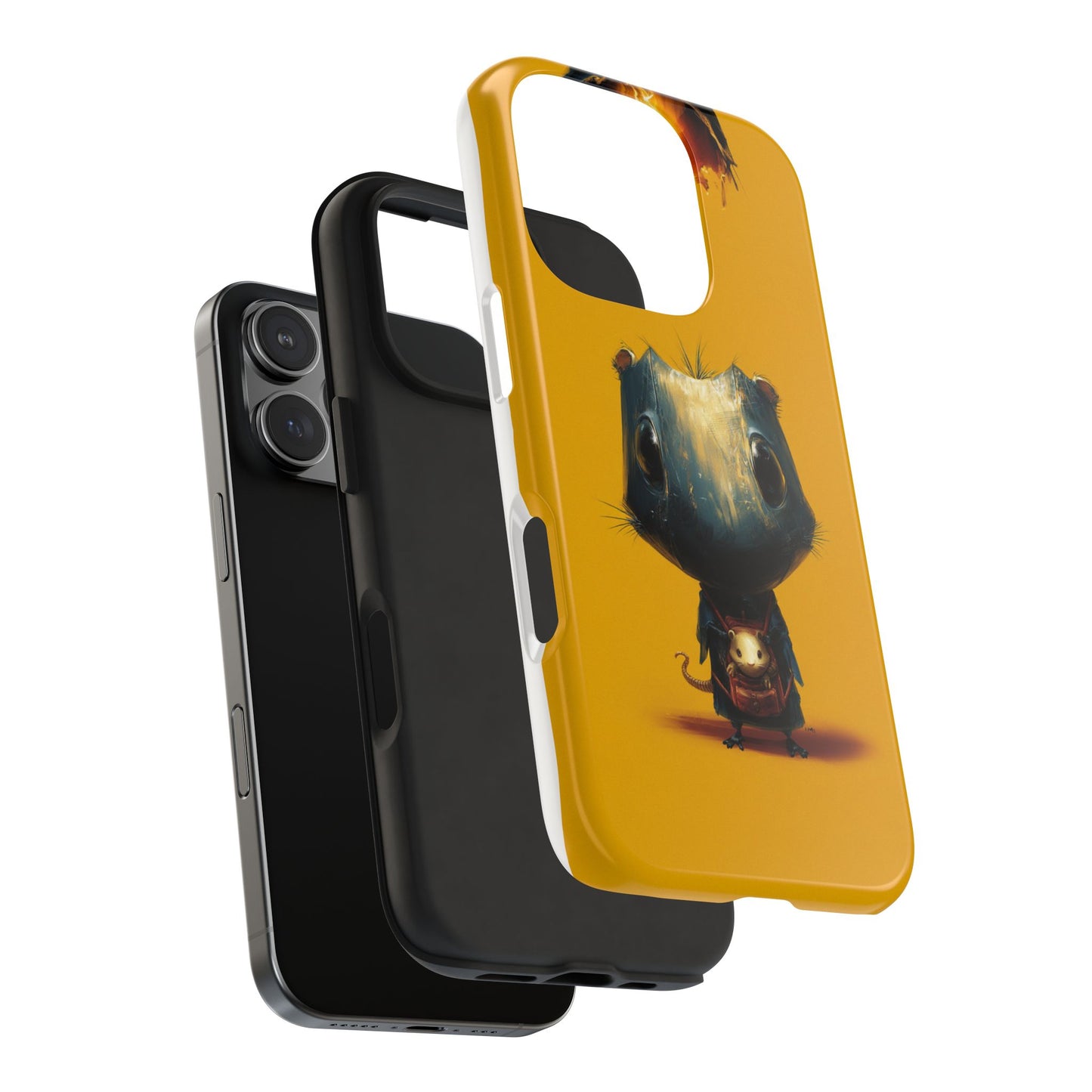 Whimsical Tough Phone Case | Cute Character Design for Animal Lovers
