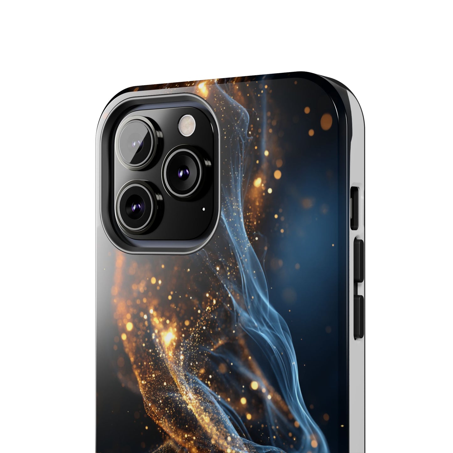 Elegant Gold Swirl Tough Phone Case – Durable & Stylish Protection for Your Device