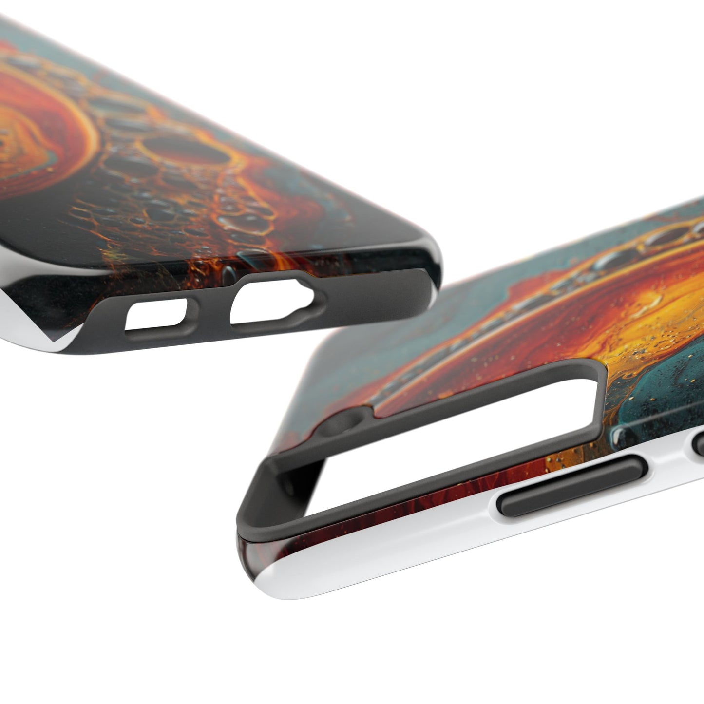Vibrant Abstract Tough Phone Cases - Stylish Protection