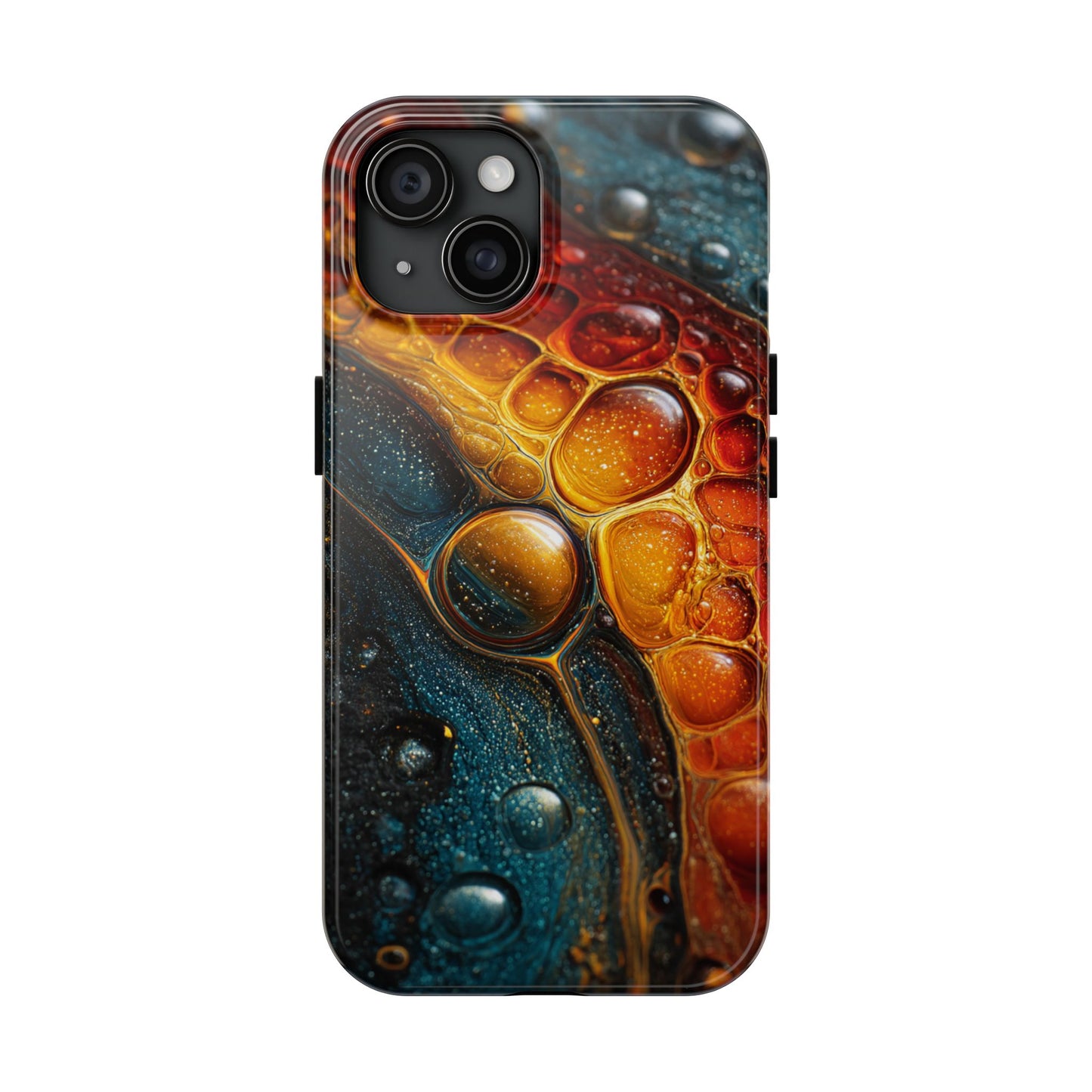 Abstract Art Tough Phone Case - Colorful Design for Stylish Protection