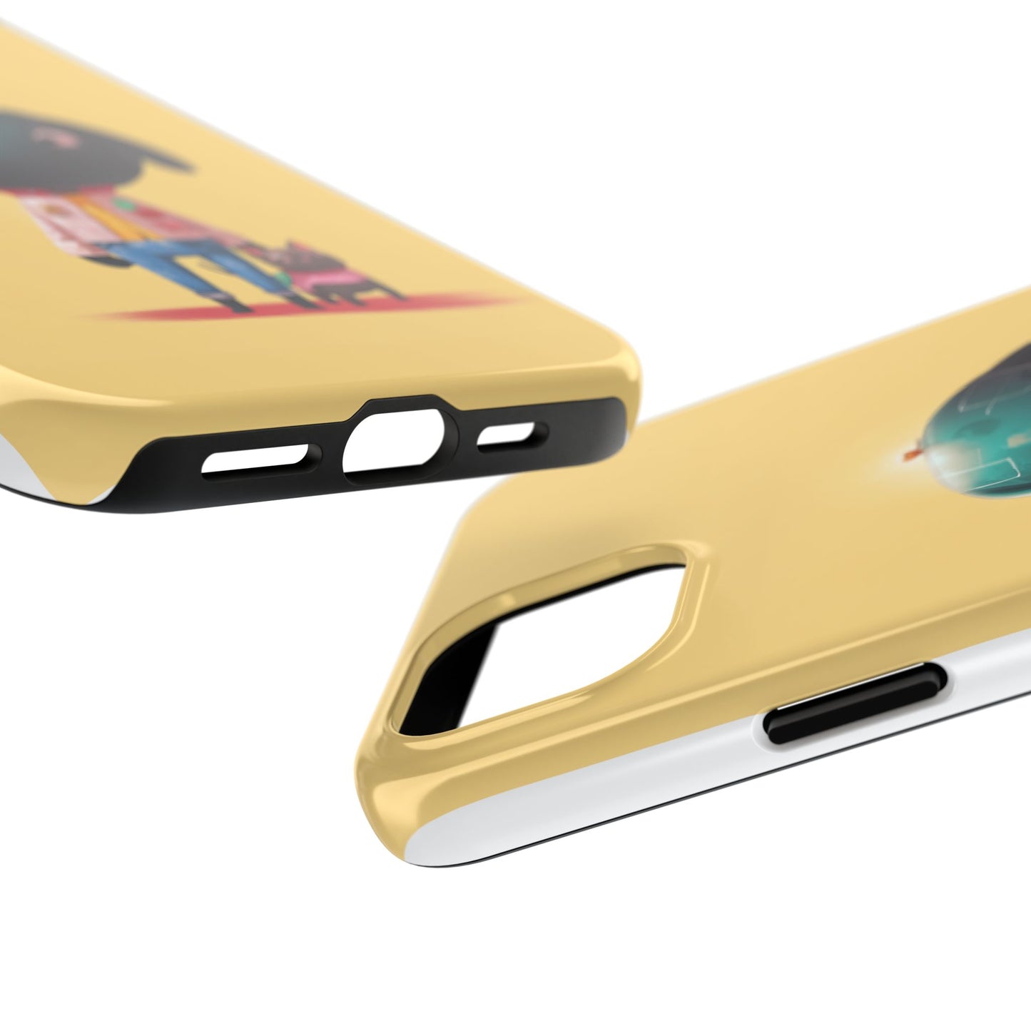 Cute Dog-Themed Tough Phone Cases for Pet Lovers - Durable Protection & Whimsical Design