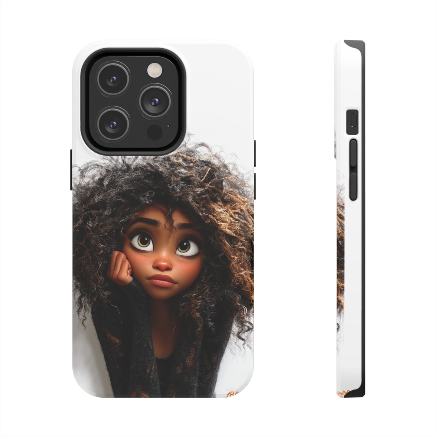 Whimsical Tough Phone Case – Playful Character Design for Teens & Creatives