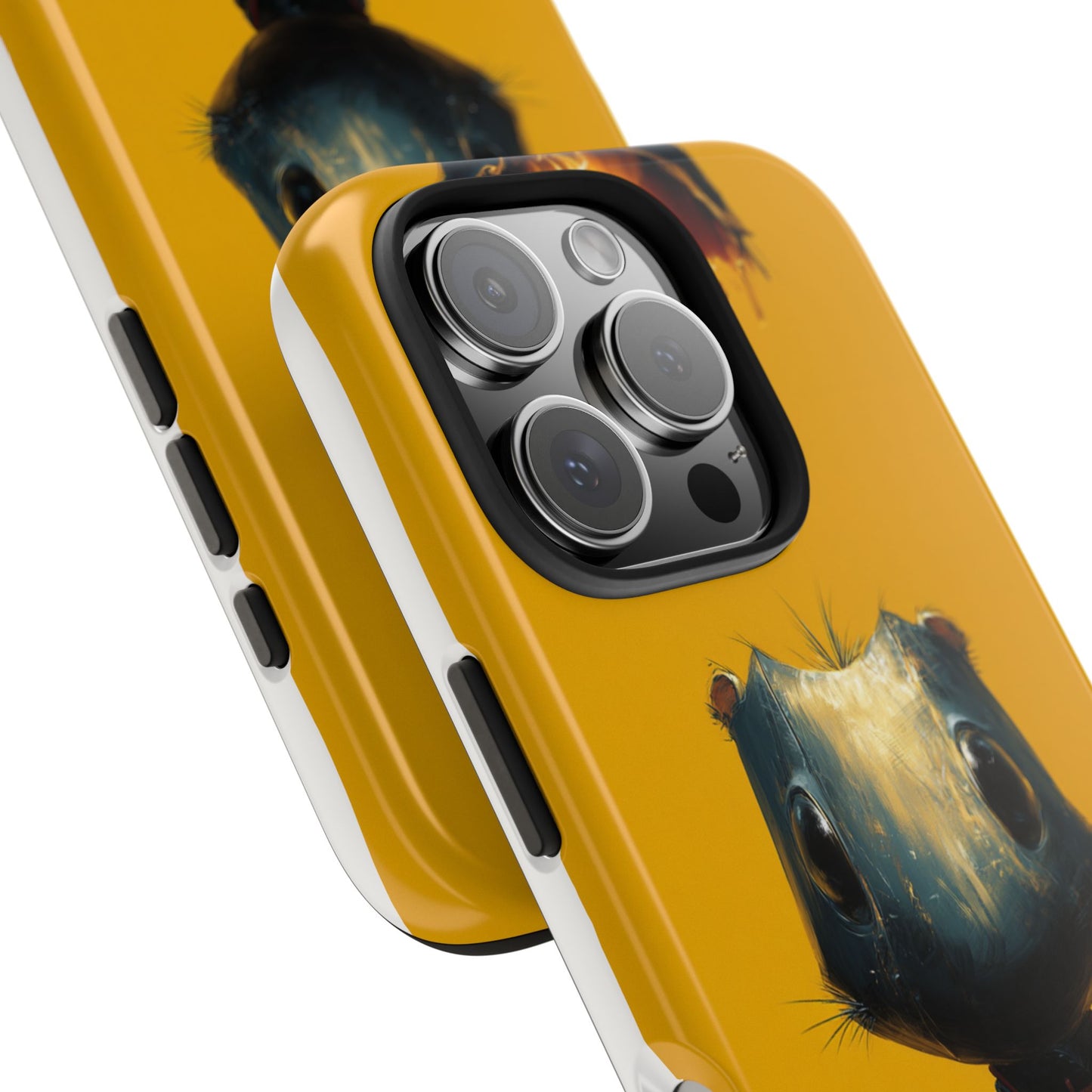 Whimsical Tough Phone Case | Cute Character Design for Animal Lovers