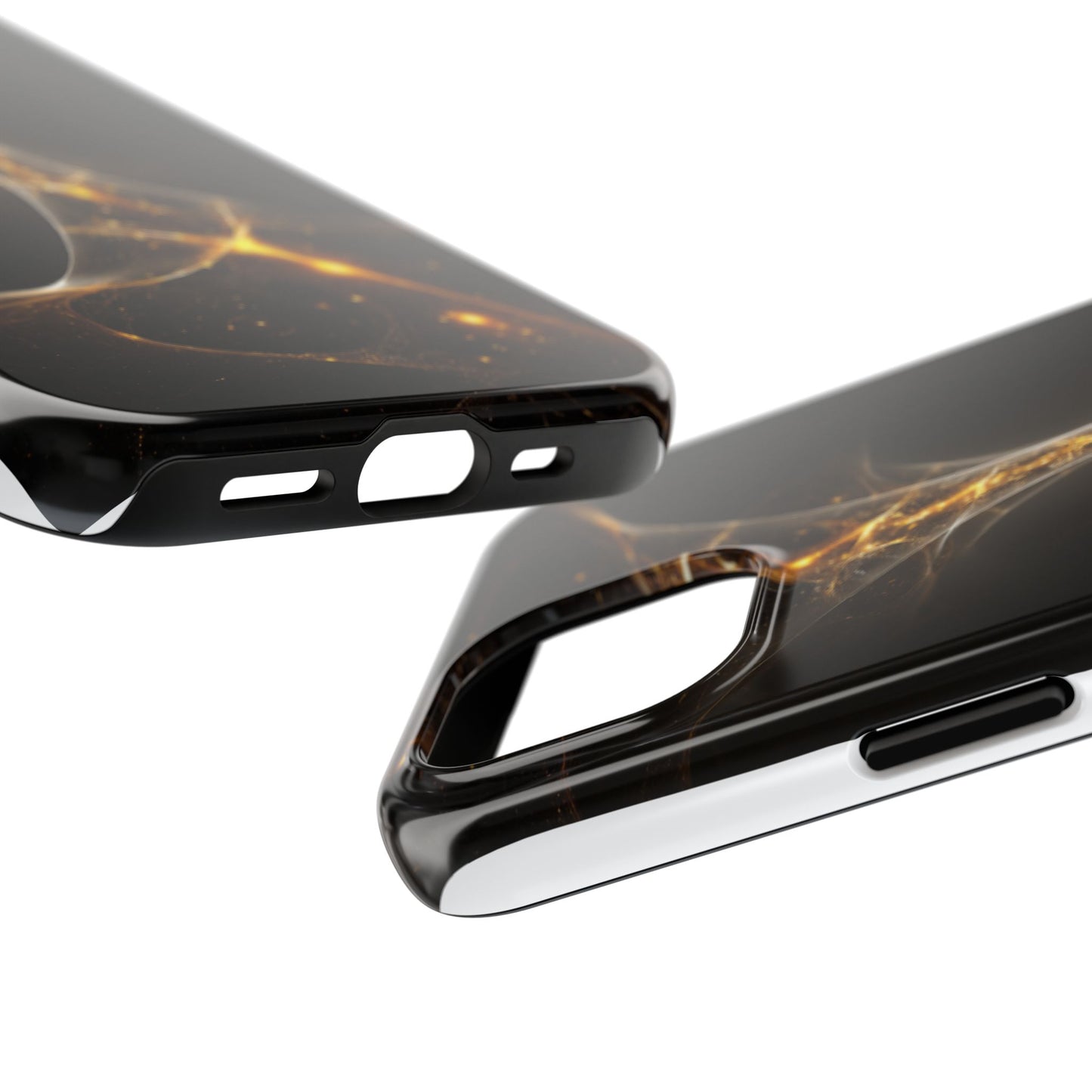 Cosmic Glow Tough Phone Case - Durable Protection with Stellar Design