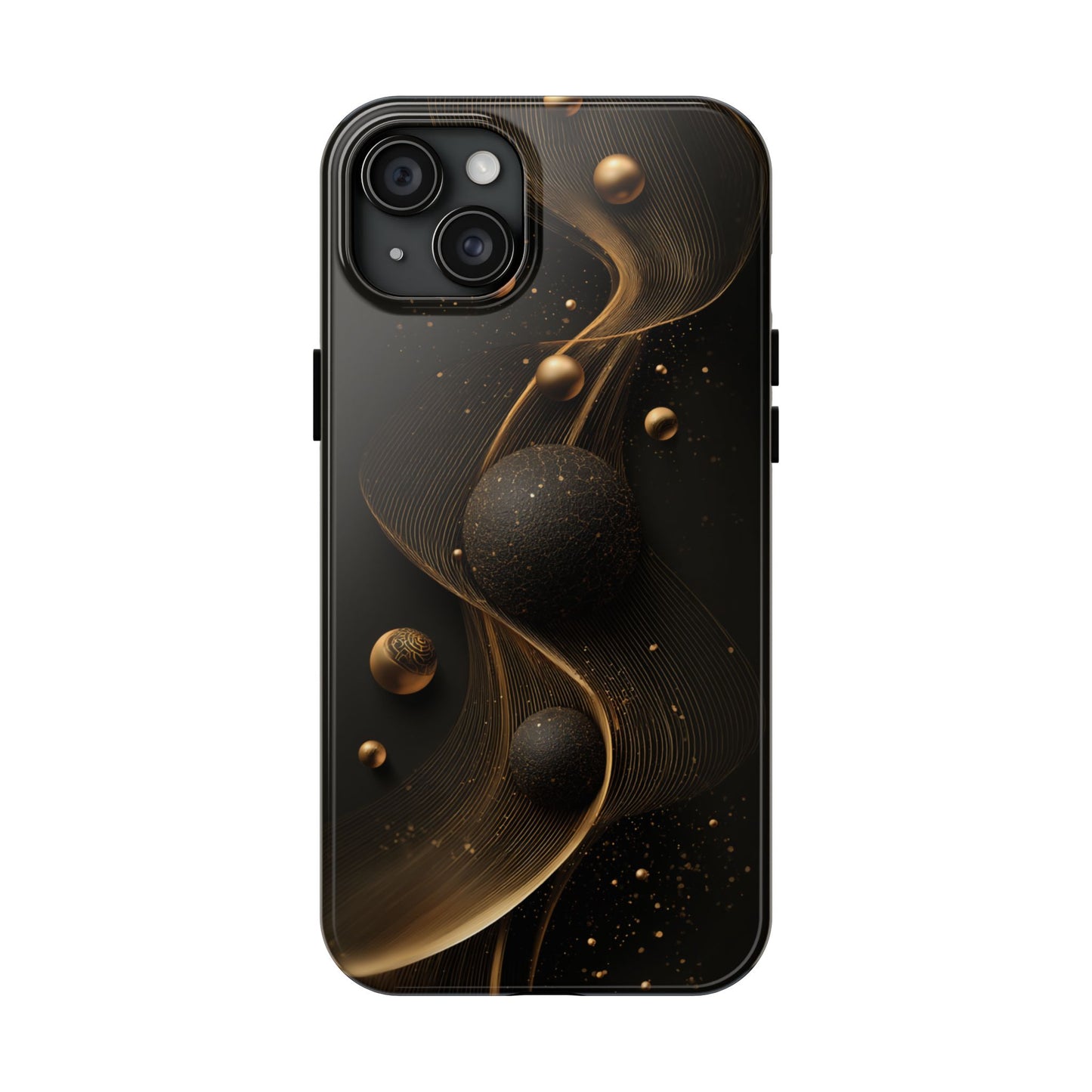 Elegant Abstract Galaxy Tough Phone Case - Perfect for Cosmic Art Lovers