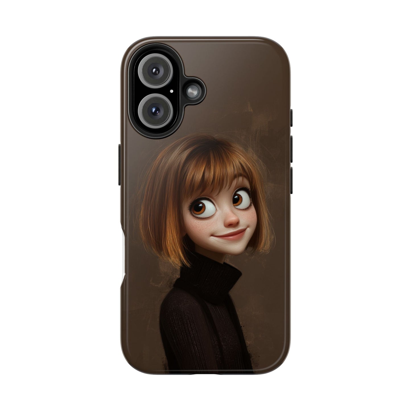 Cute Cartoon Character Tough Phone Case - Durable & Stylish Protection
