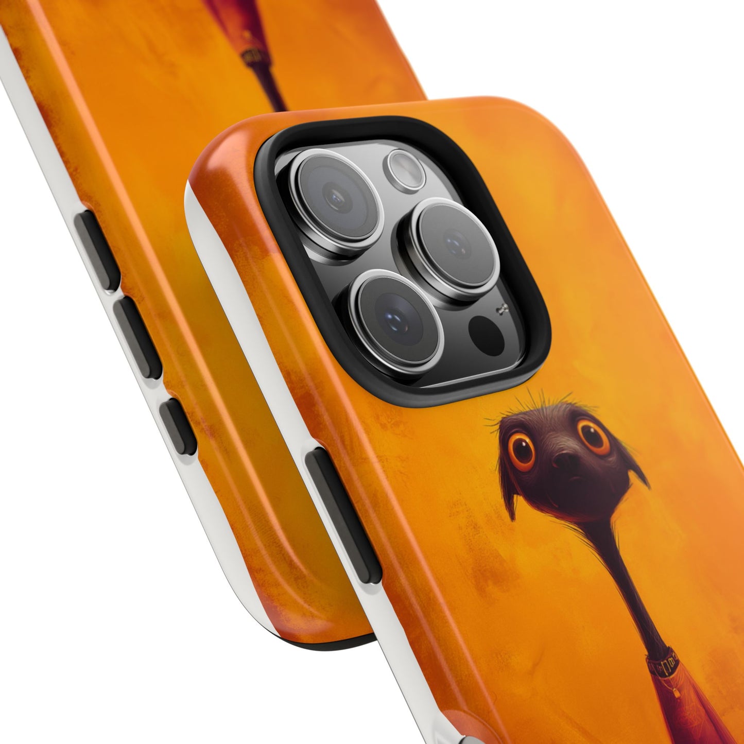 Whimsical Tough Phone Cases - Unique, Durable Design for Creative Minds