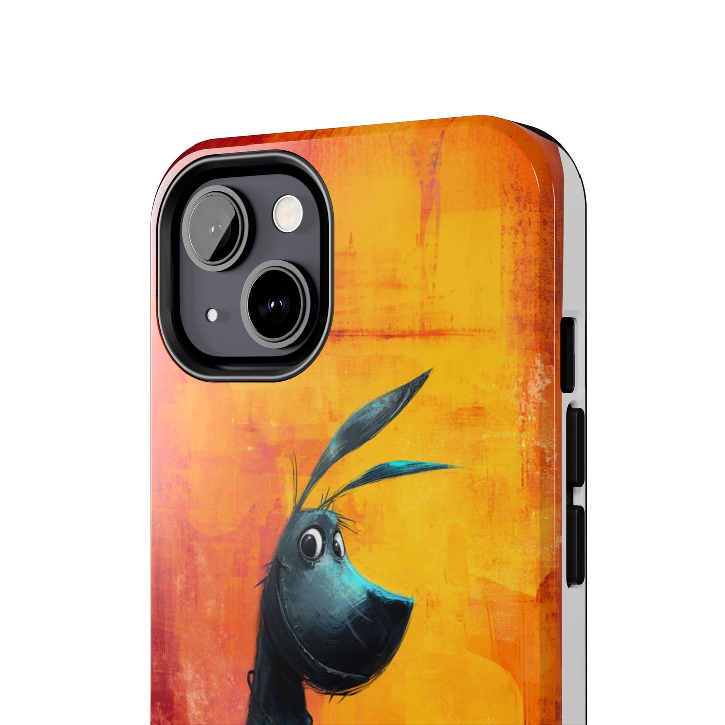 Colorful Dog & Cat Tough Phone Case – Fun Pet Lover Accessory