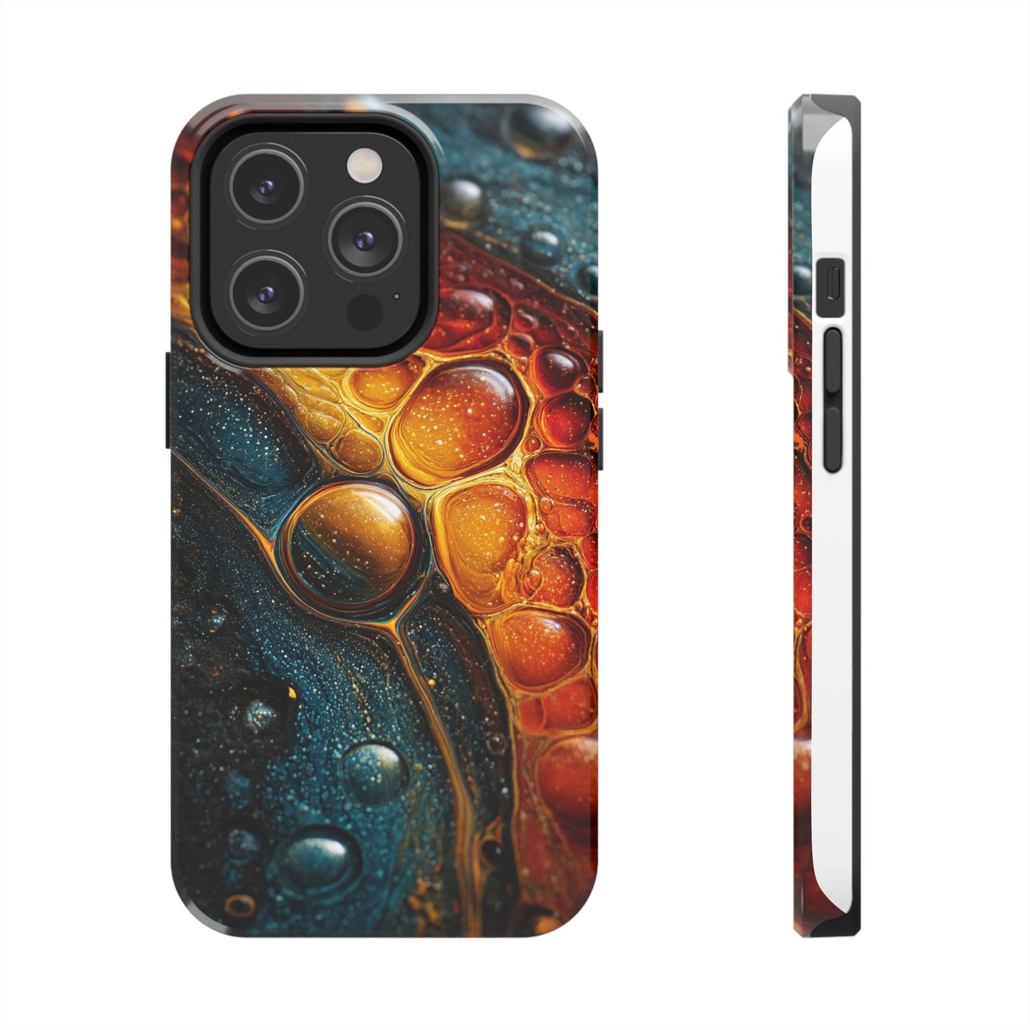 Abstract Art Tough Phone Case - Colorful Design for Stylish Protection