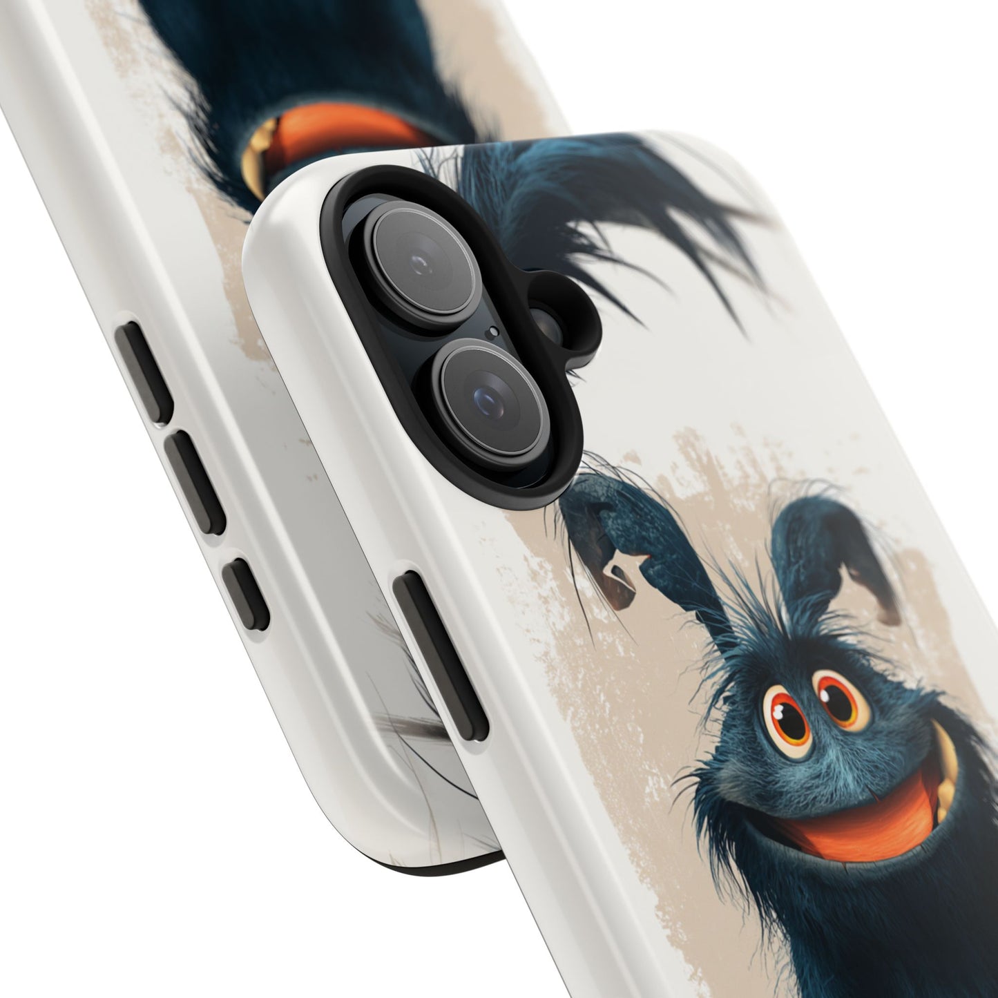 Whimsical Monster Tough Phone Case - Durable Protection for Fun-Loving Individuals