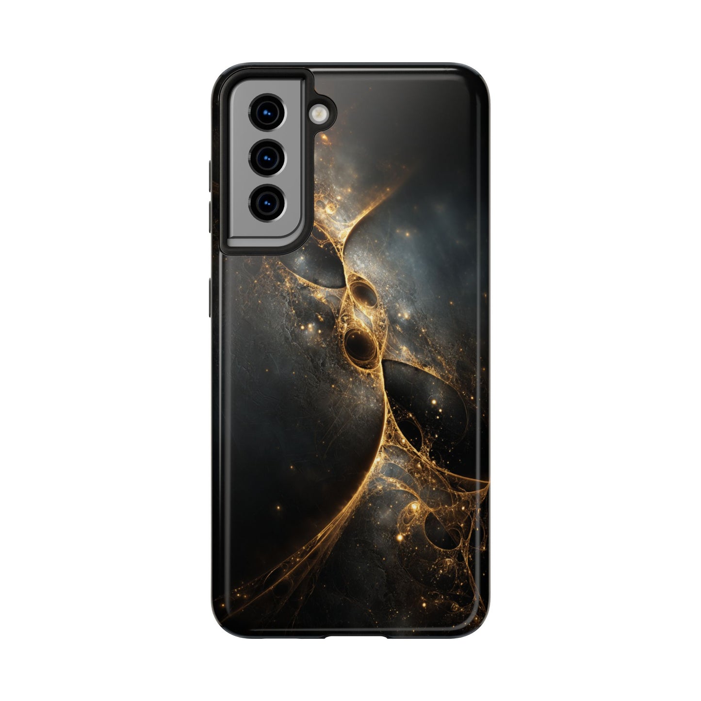 Galactic Elegance Tough Phone Case - Premium Protection for Cosmic Lovers