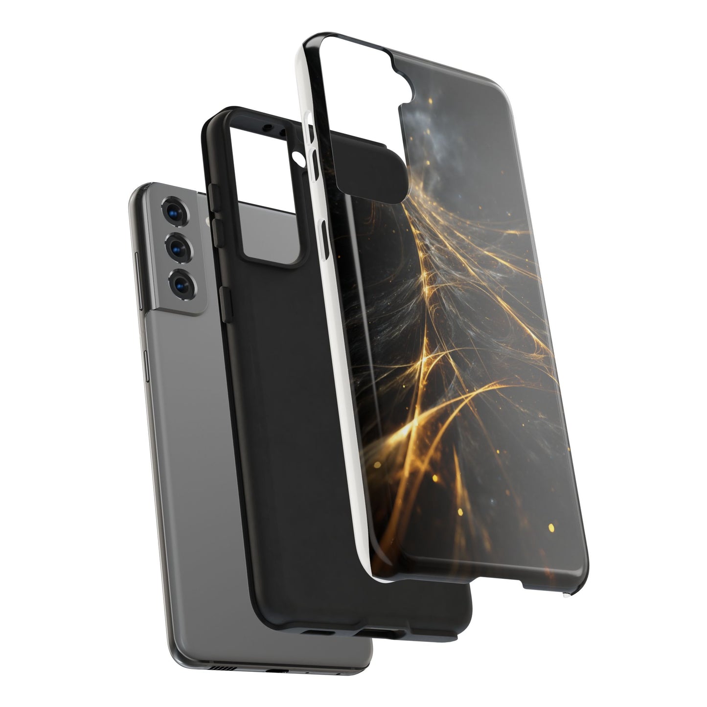 Golden Galaxy Tough Phone Case for Ultimate Protection