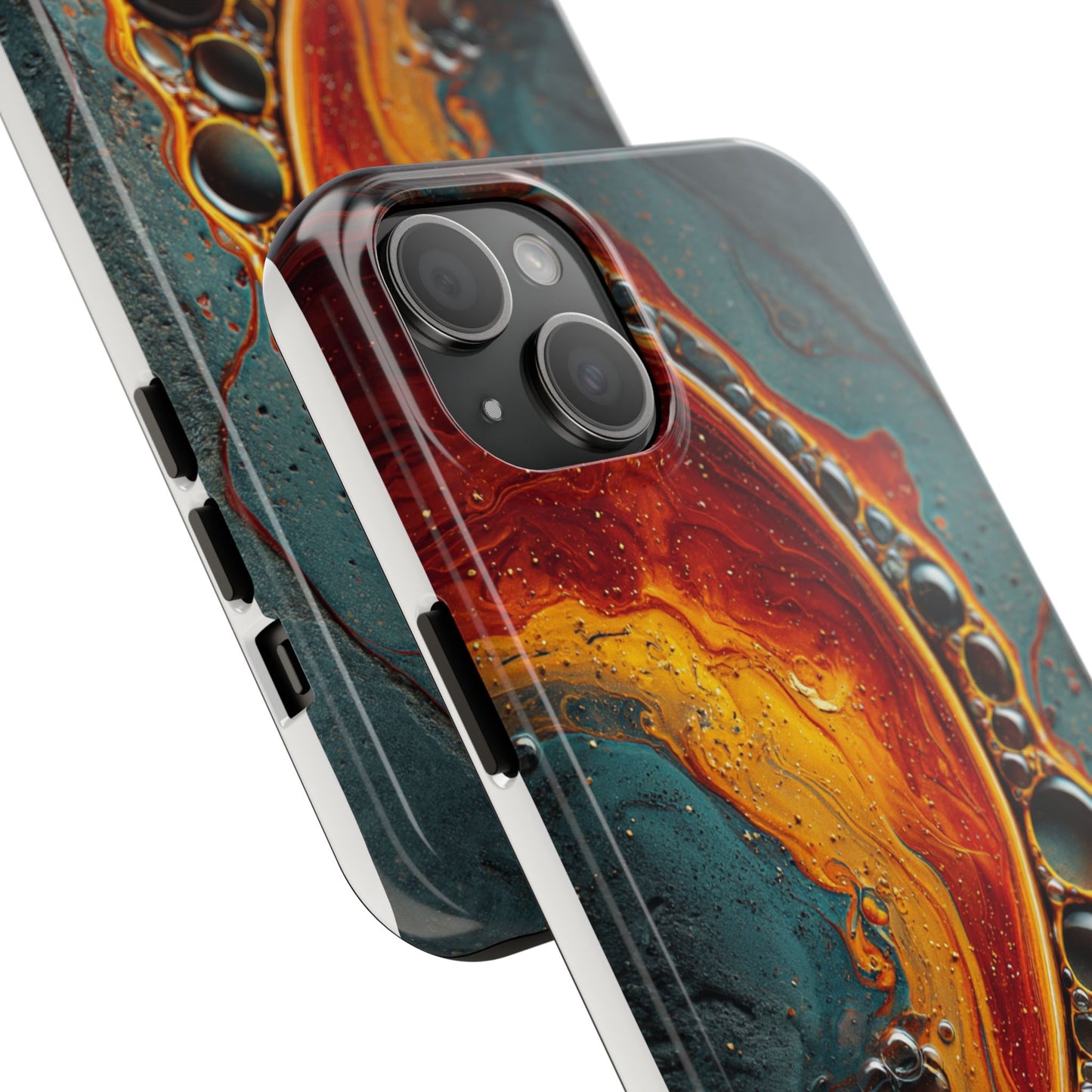 Vibrant Abstract Tough Phone Cases - Stylish Protection