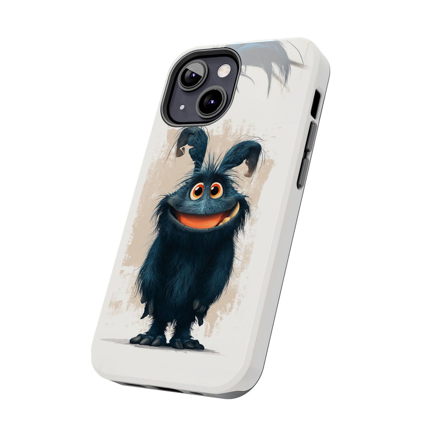 Whimsical Monster Tough Phone Case - Durable Protection for Fun-Loving Individuals