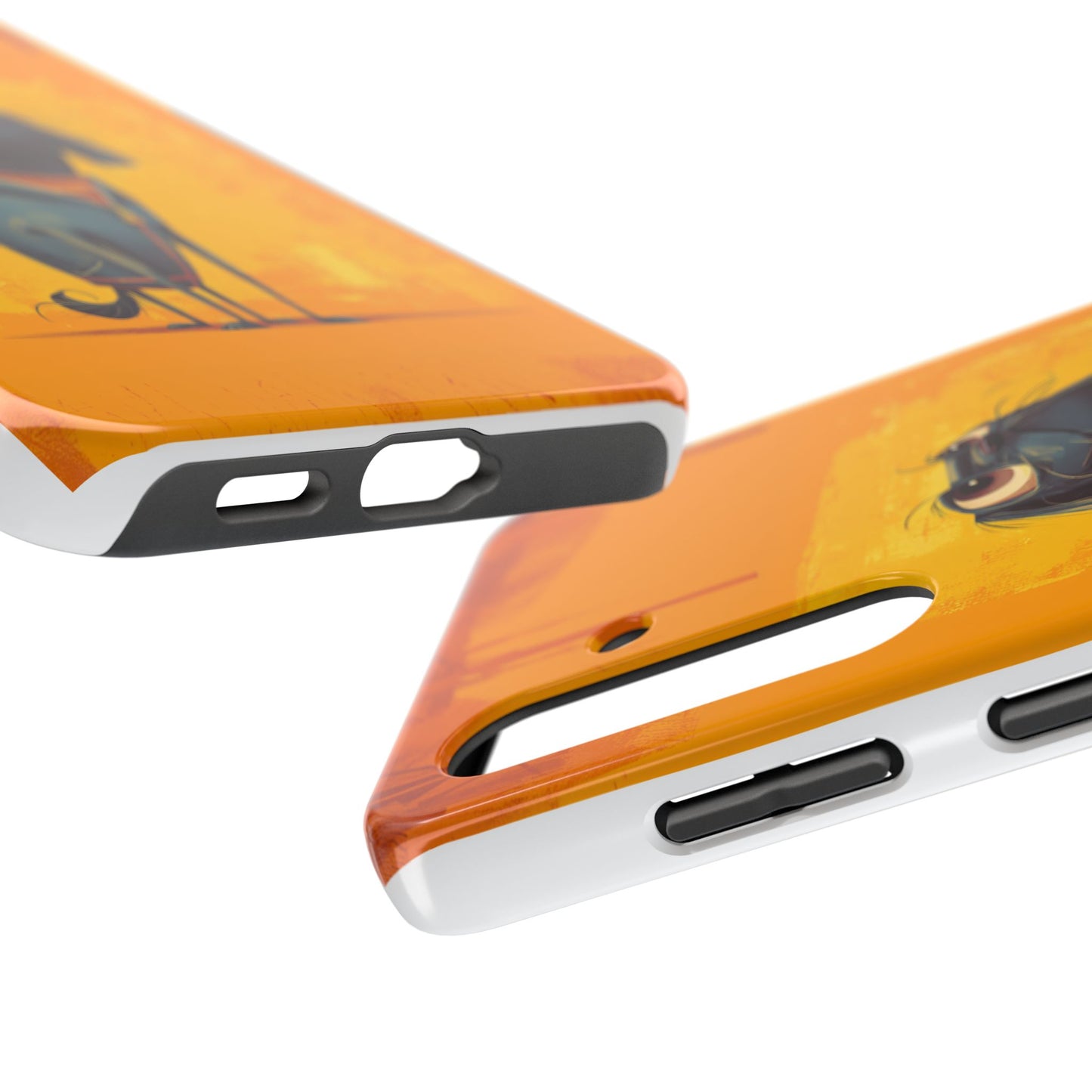 Fun Dog Art Tough Phone Case - Durable Pet Lover Gift