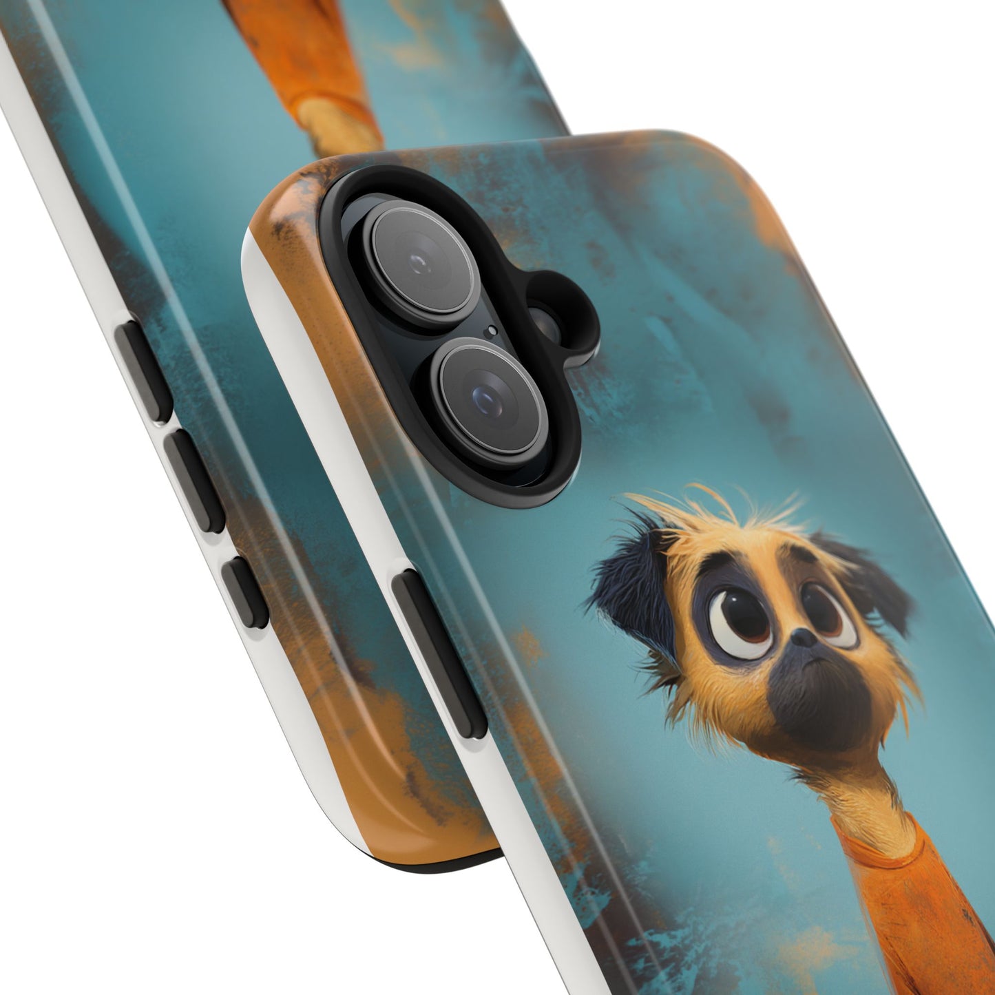 Cute Cartoon Dog Tough Phone Case for Pet Lovers