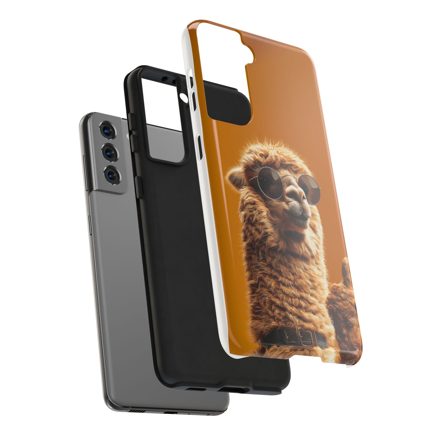 Funny Llama Tough Phone Case - Durable Protection with Cool Vibe