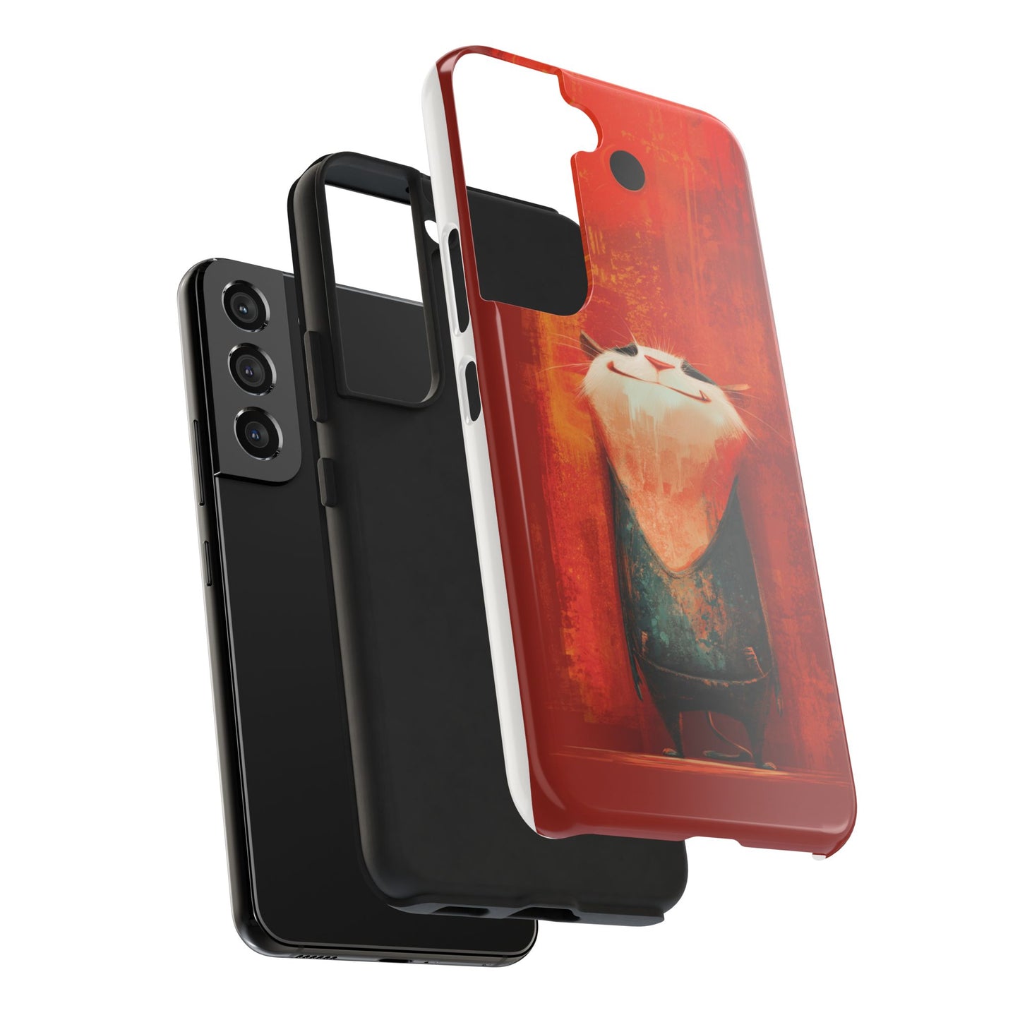 Funny Animal Tough Phone Case – Durable Protection with Whimsical Design