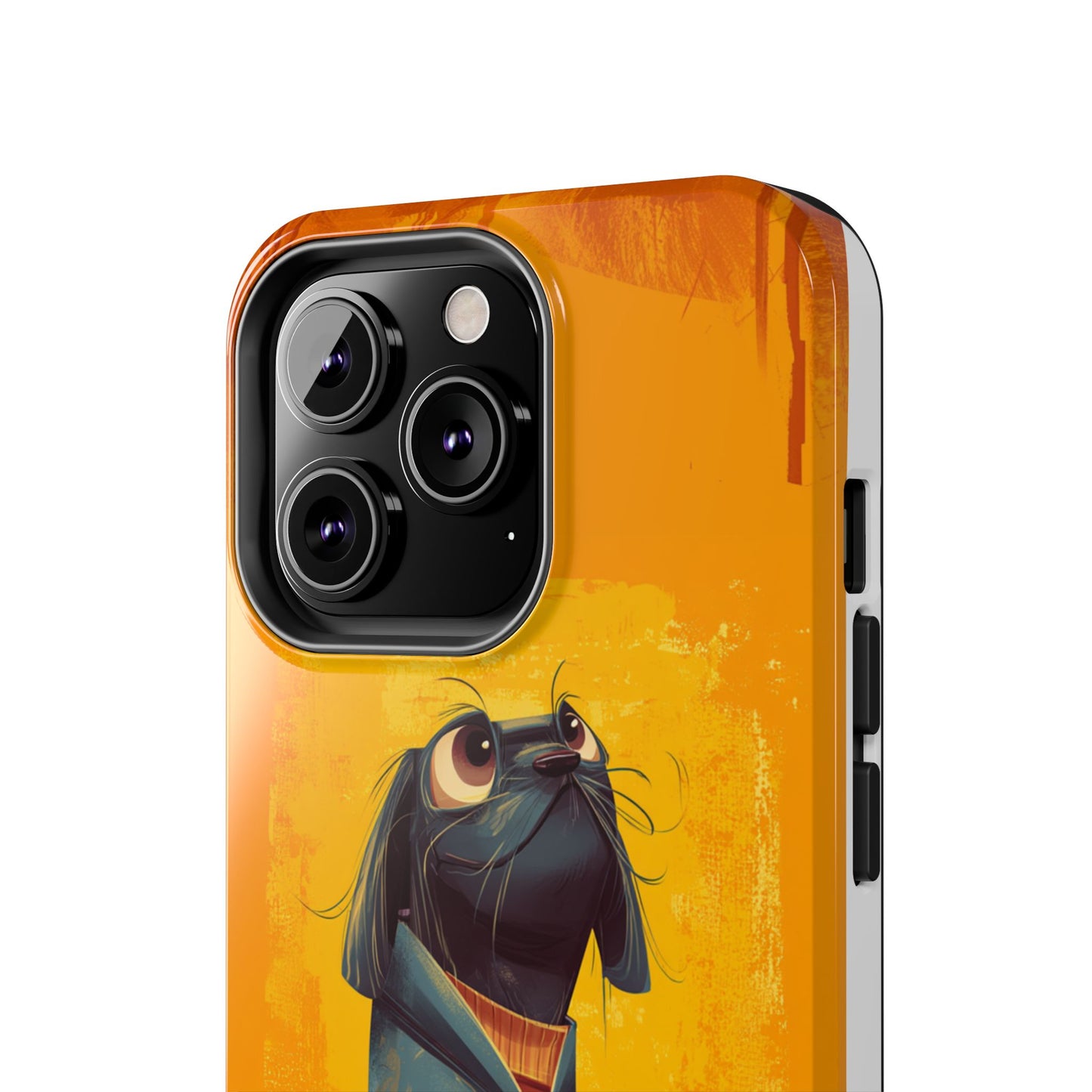 Fun Dog Art Tough Phone Case - Durable Pet Lover Gift