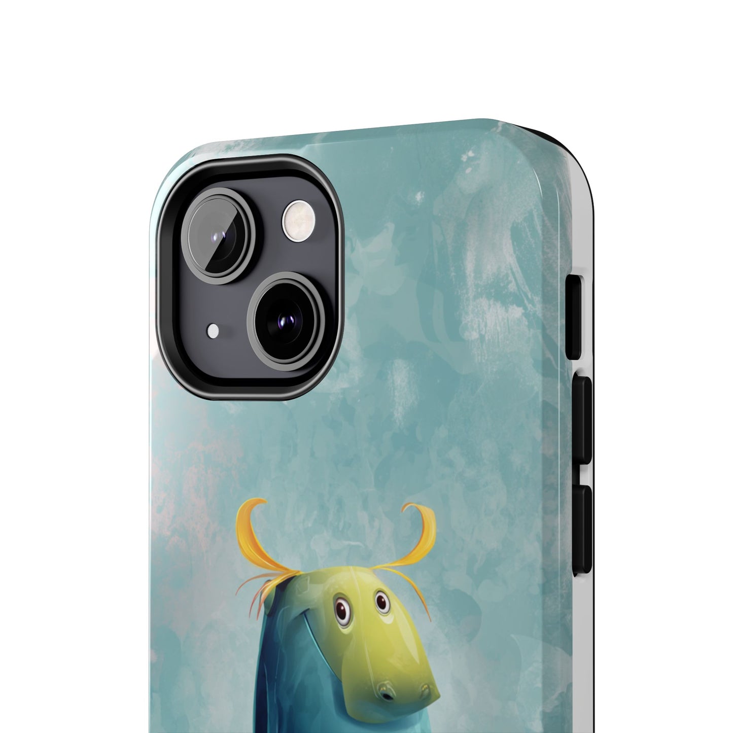 Cute Cartoon Bull Tough Phone Case - Durable & Fun Protection