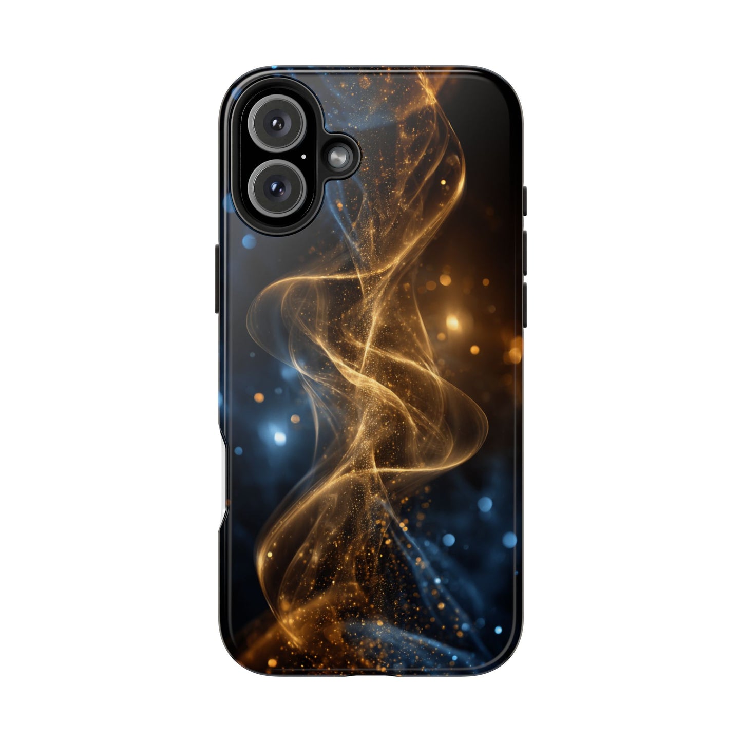 Stylish Tough Phone Cases with Sparkling Swirls Design