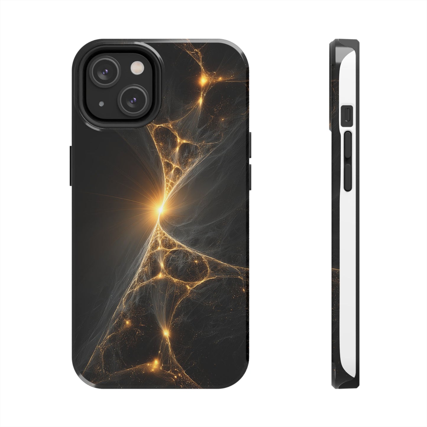 Cosmic Glow Tough Phone Case - Durable Protection with Stunning Galaxy Design