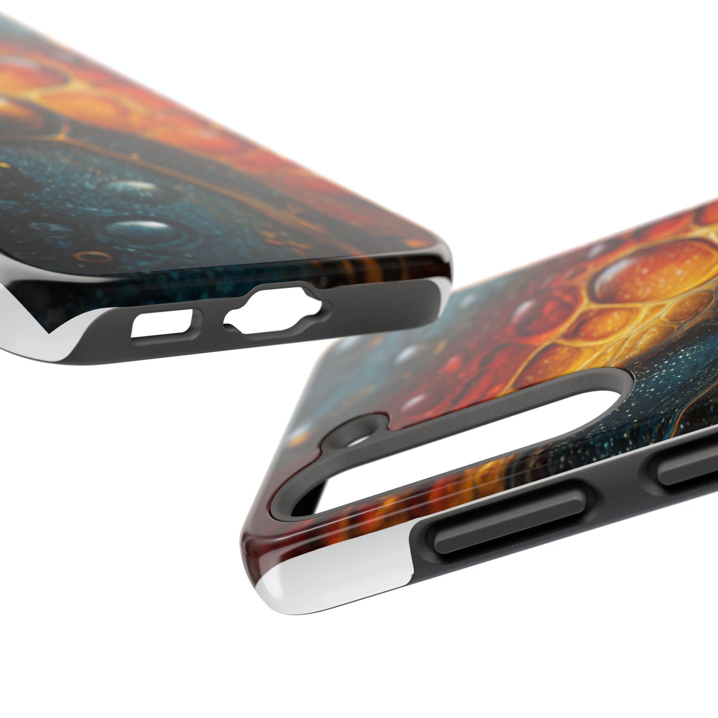 Abstract Art Tough Phone Case - Colorful Design for Stylish Protection
