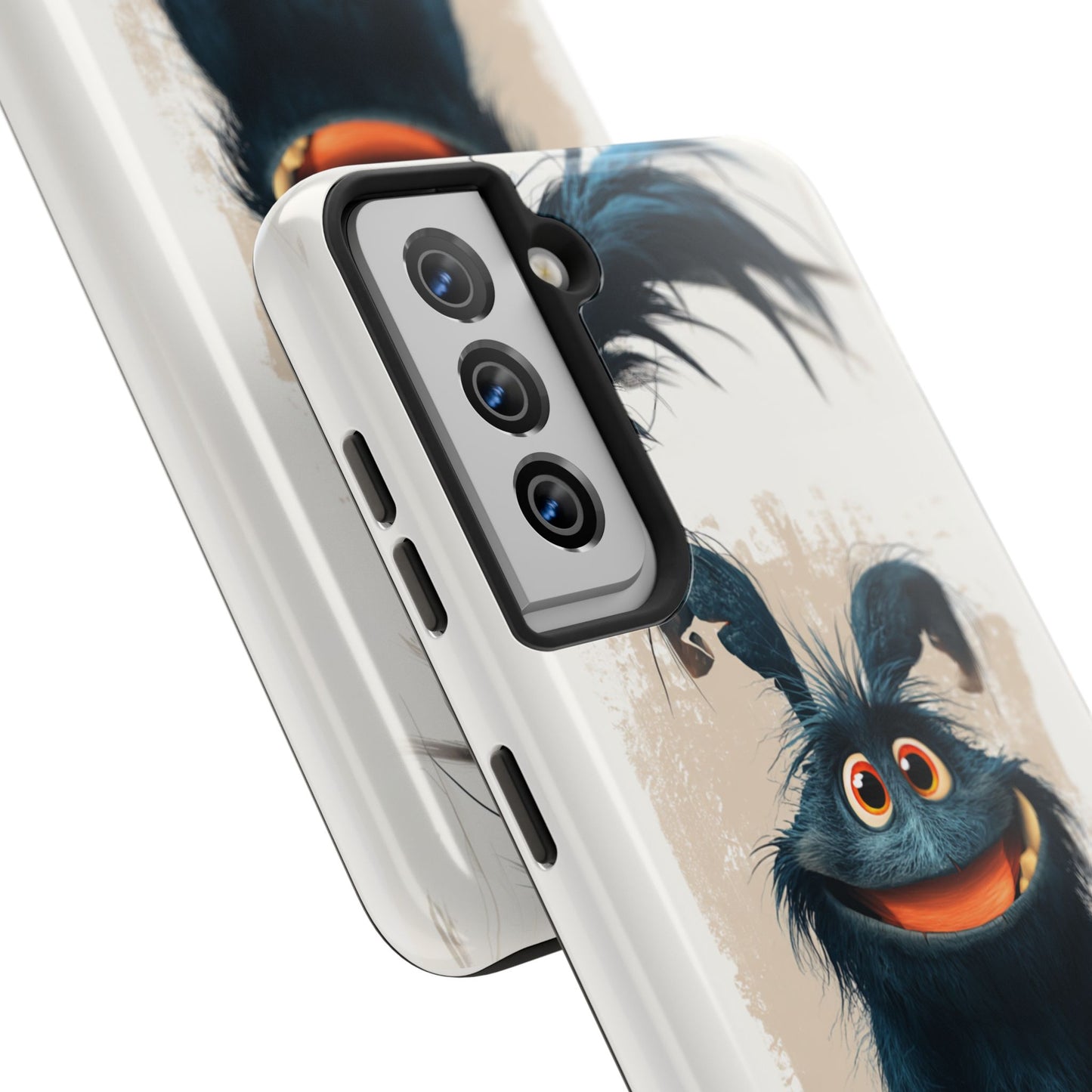 Whimsical Monster Tough Phone Case - Durable Protection for Fun-Loving Individuals