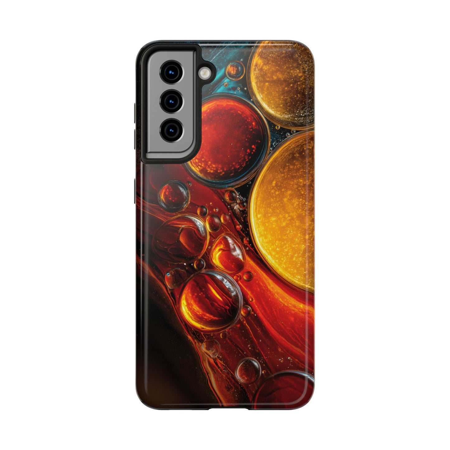 Vibrant Abstract Tough Phone Case - Protective Cover with Colorful Design