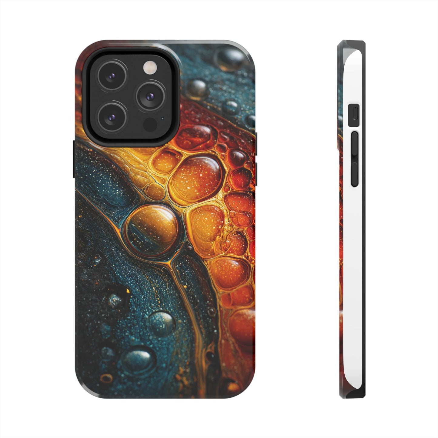 Abstract Art Tough Phone Case - Colorful Design for Stylish Protection