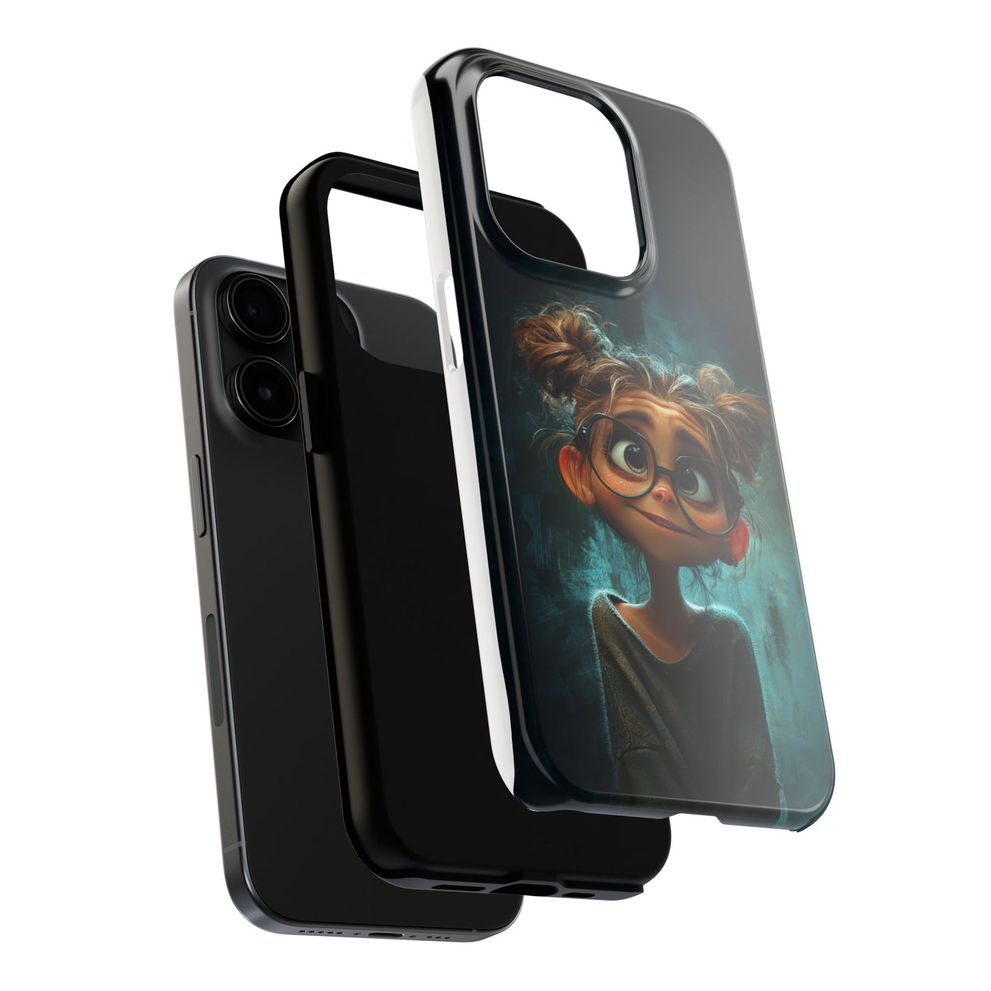 Cute Character Tough Phone Case - Perfect Gift for Kids and Teens
