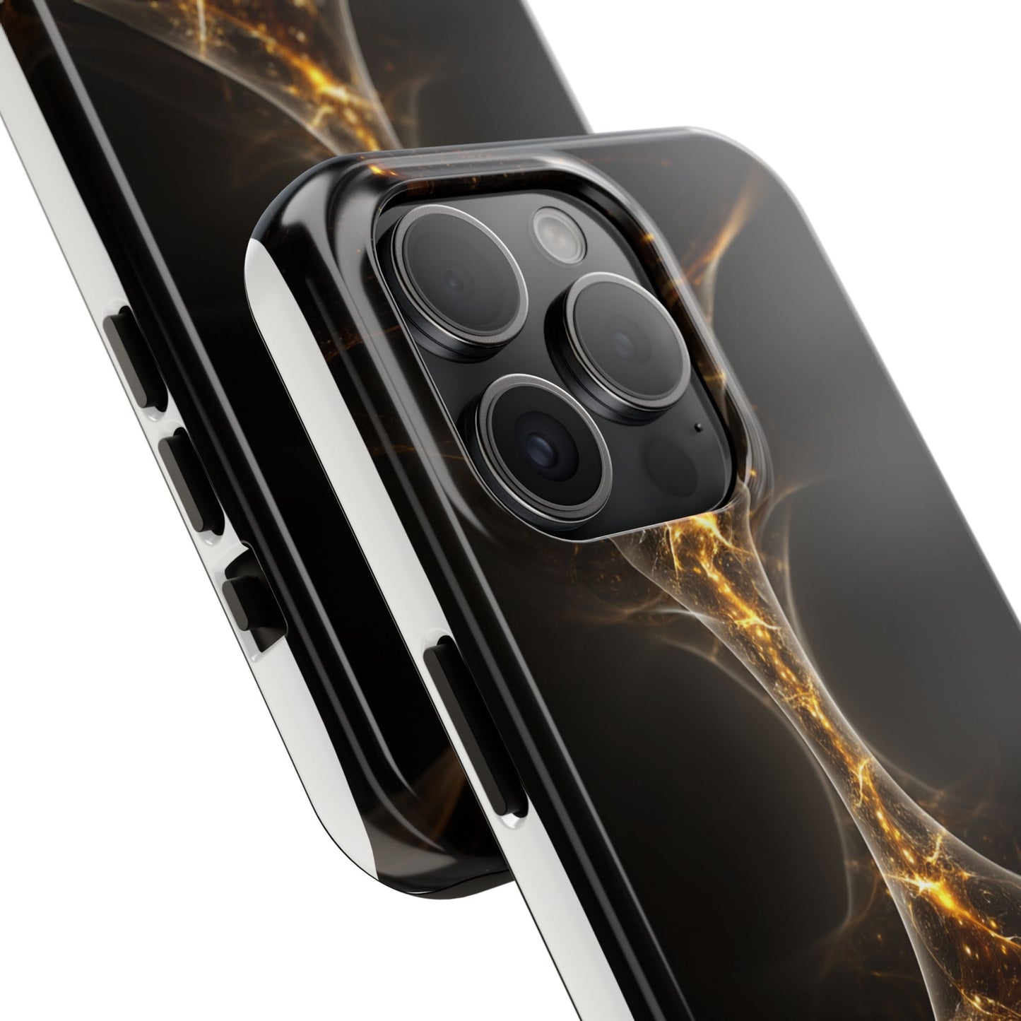 Cosmic Glow Tough Phone Case - Durable Protection with Stellar Design